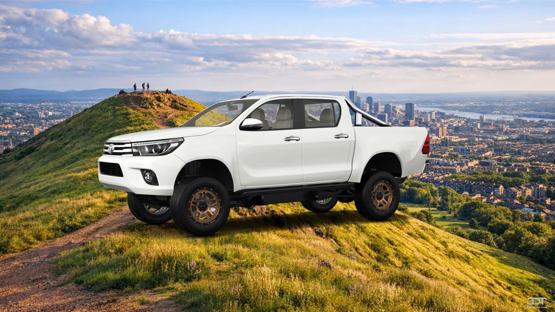 Toyota Hilux Double Cab 4 Door pickup truck 2015 tuning