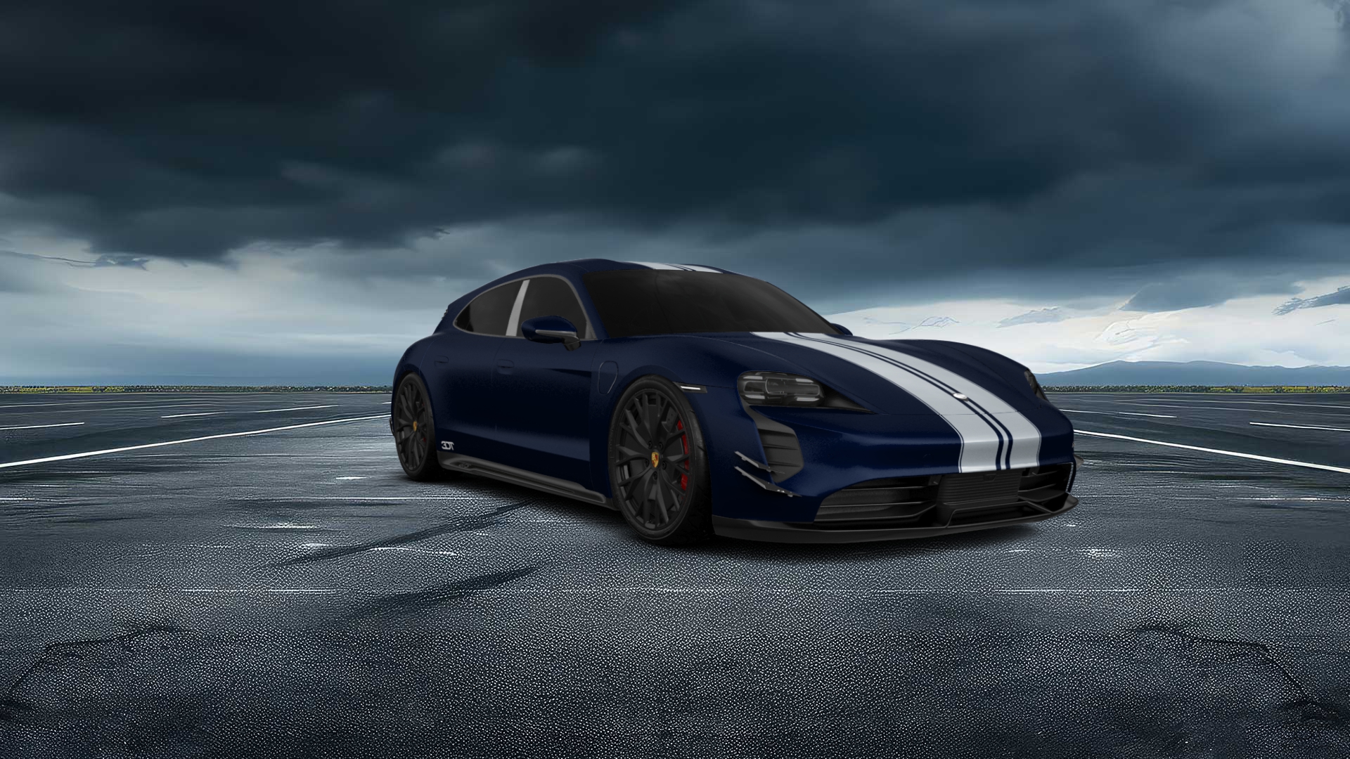 Porsche Taycan Sport Turismo Shooting Brake 2019 tuning