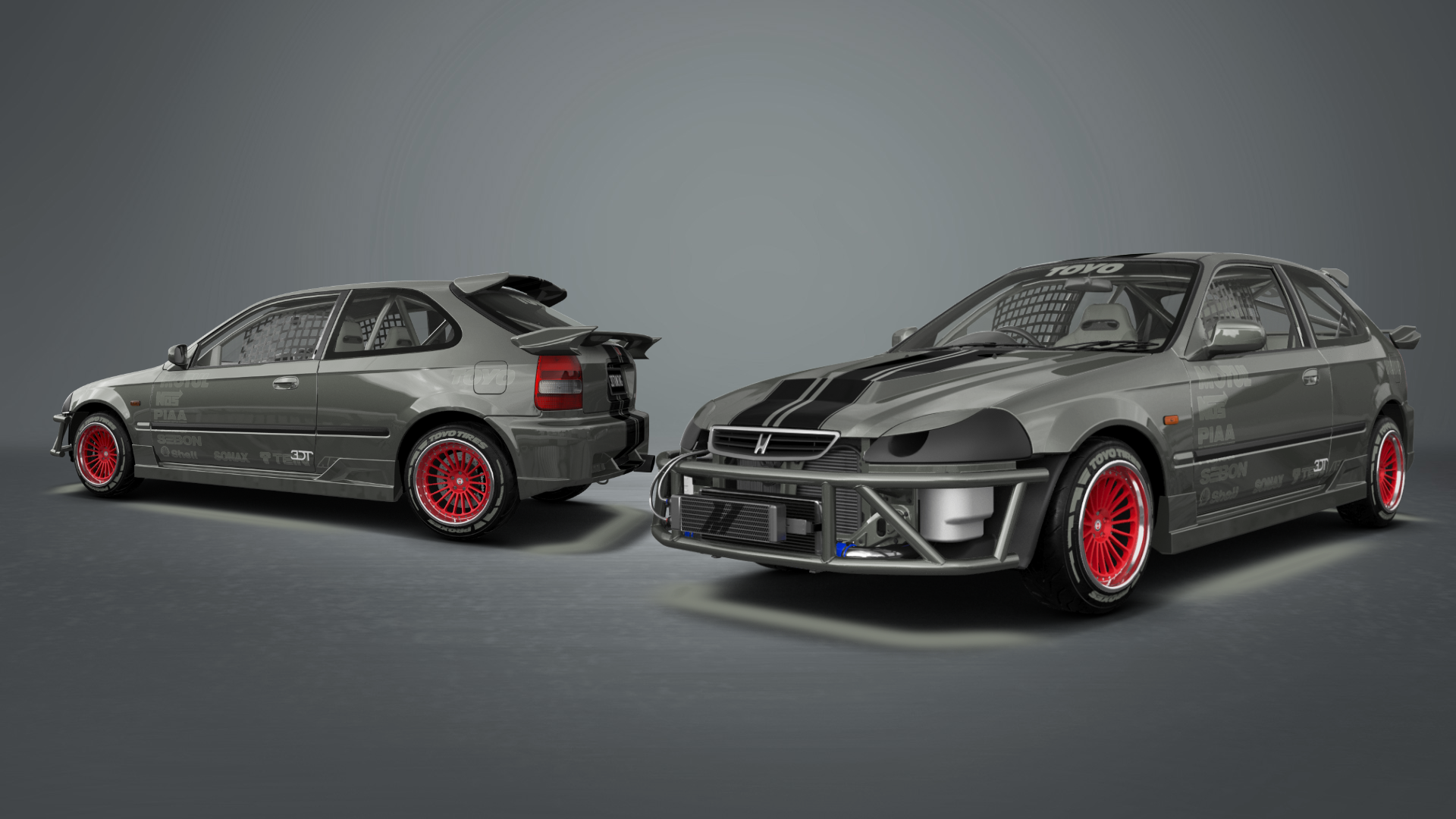 Honda Civic 3 Door Hatchback 1997 tuning