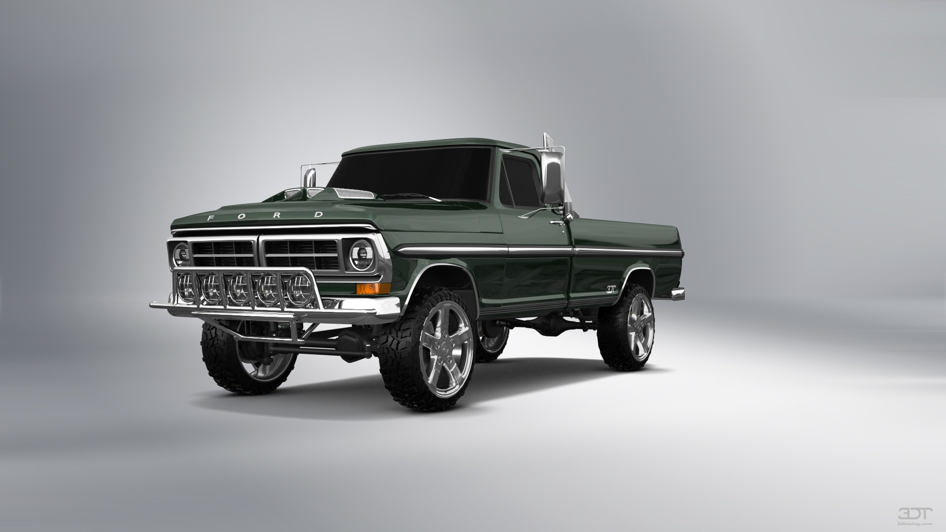 Ford F-250 2 Door pickup truck 1971