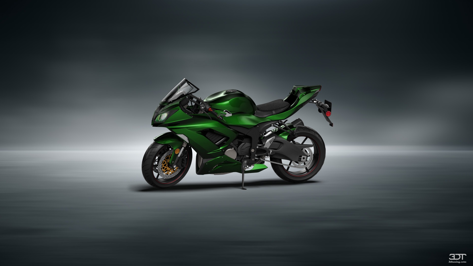 Kawasaki Ninja ZX 6R Sport Bike 2015