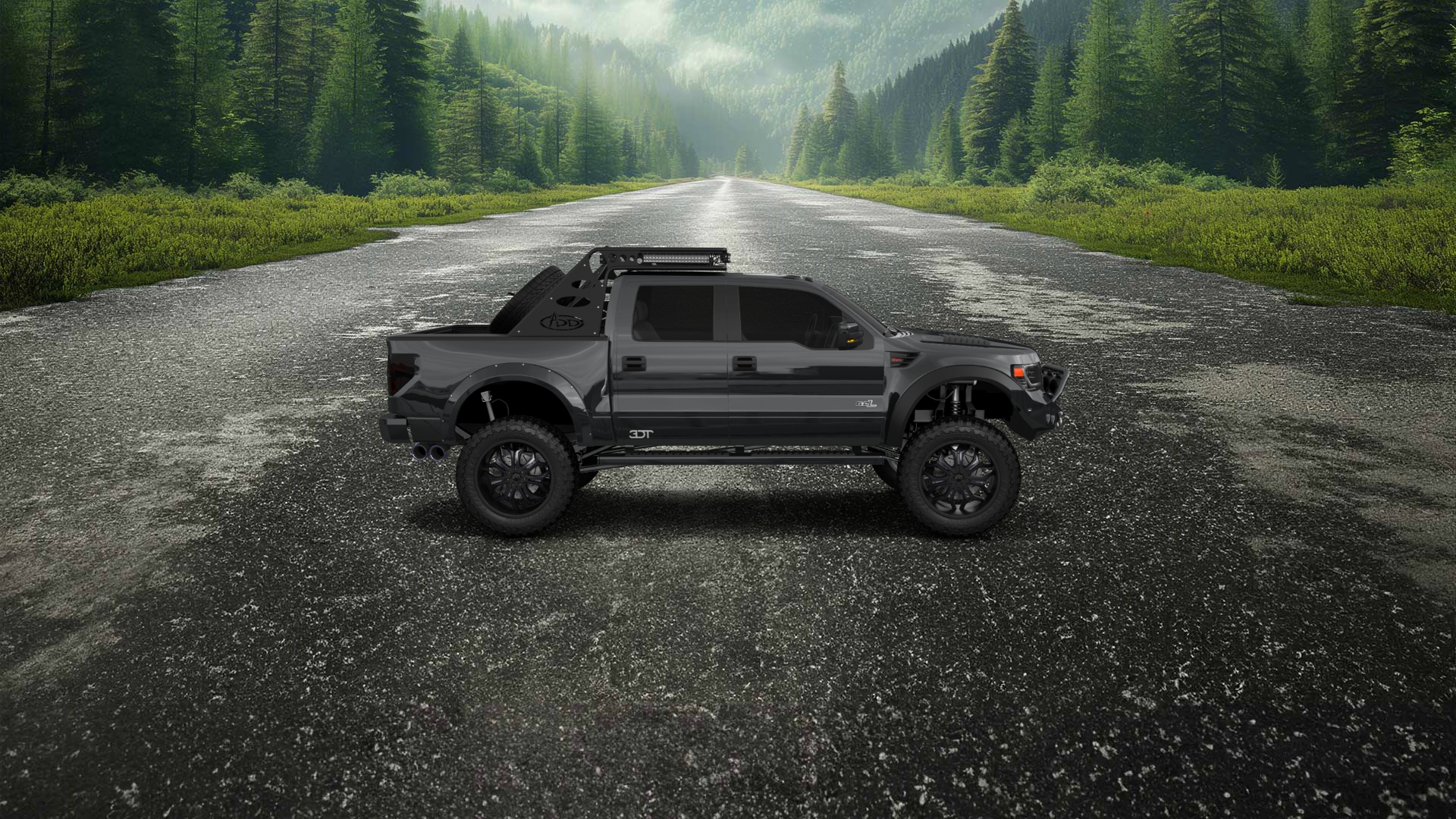 Ford F-150 SVT Raptor 4 Door pickup truck 2013