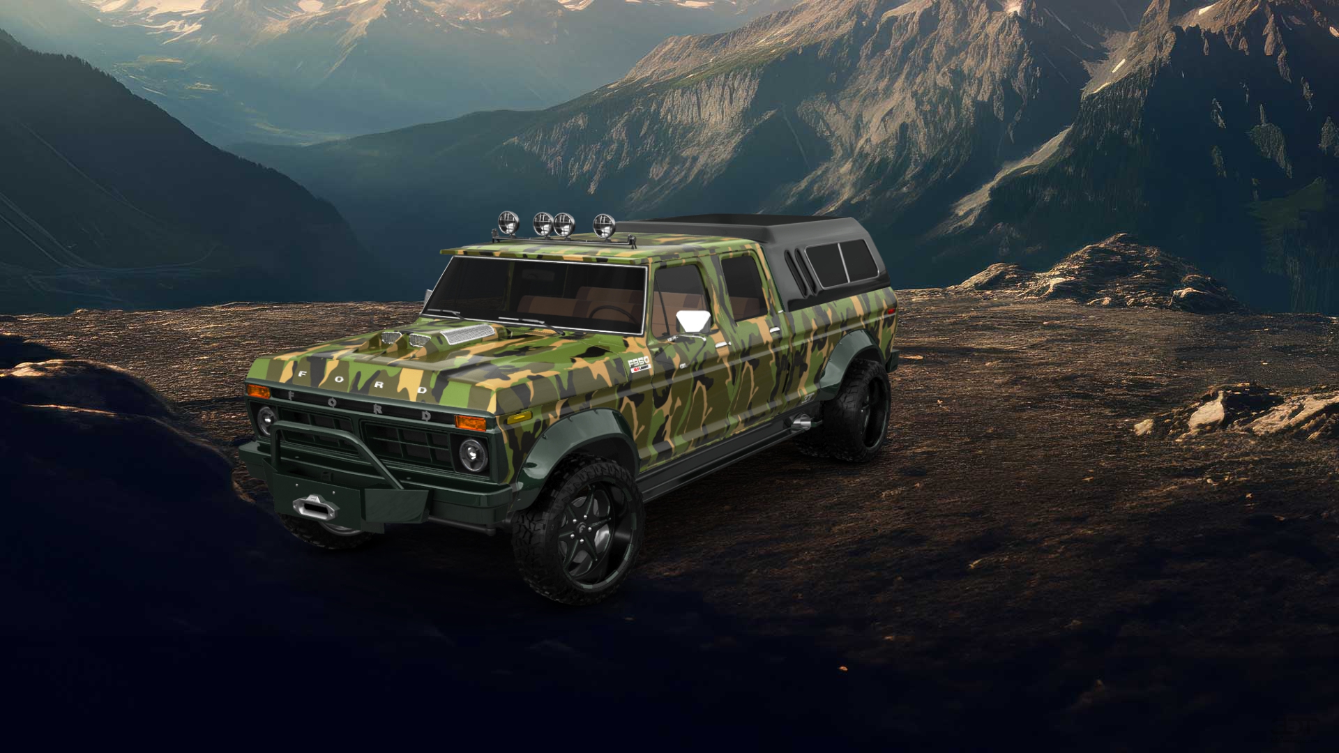 Ford F-350 Dually 1973