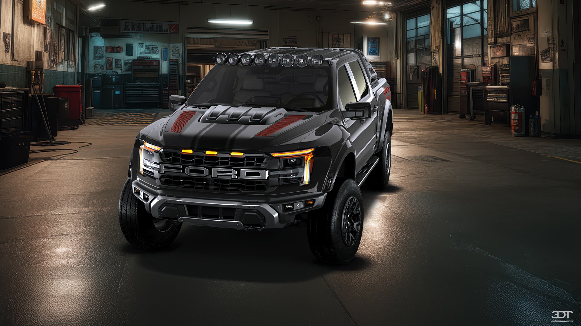 Ford F-150 Raptor 4 Door pickup truck 2024 tuning