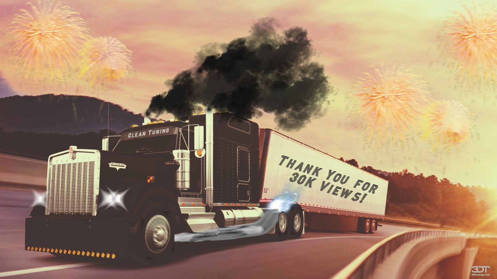 Kenworth W900 Sleeper Cab Truck 2015