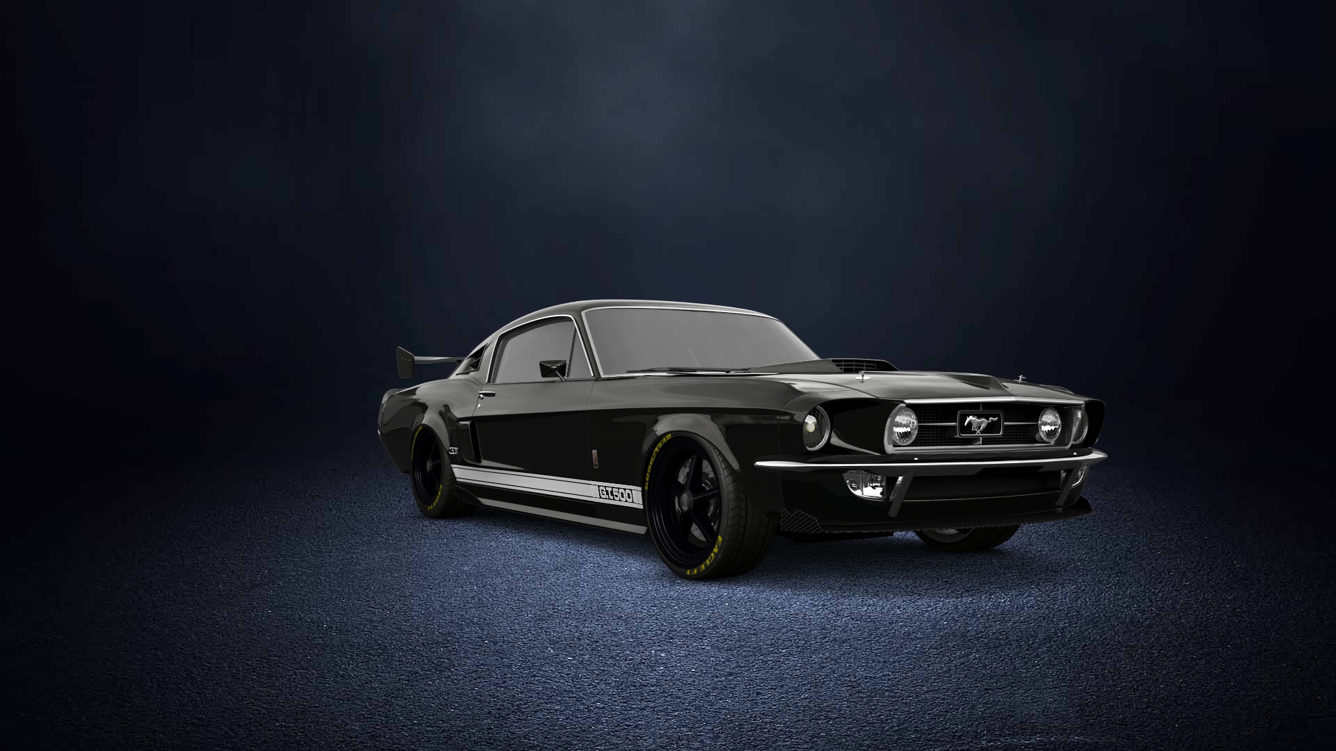 Mustang GT500 2 Door Coupe 1968 tuning