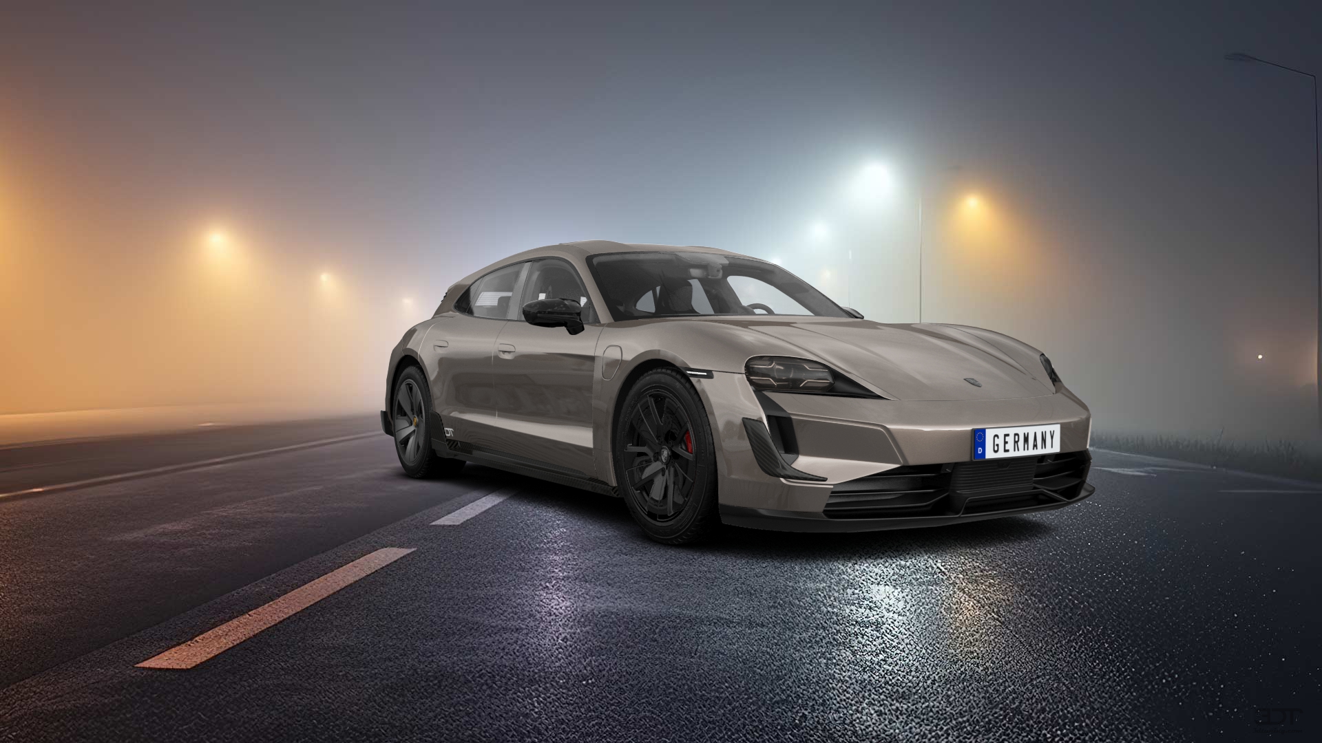 Porsche Taycan Sport Turismo Shooting Brake 2019 tuning