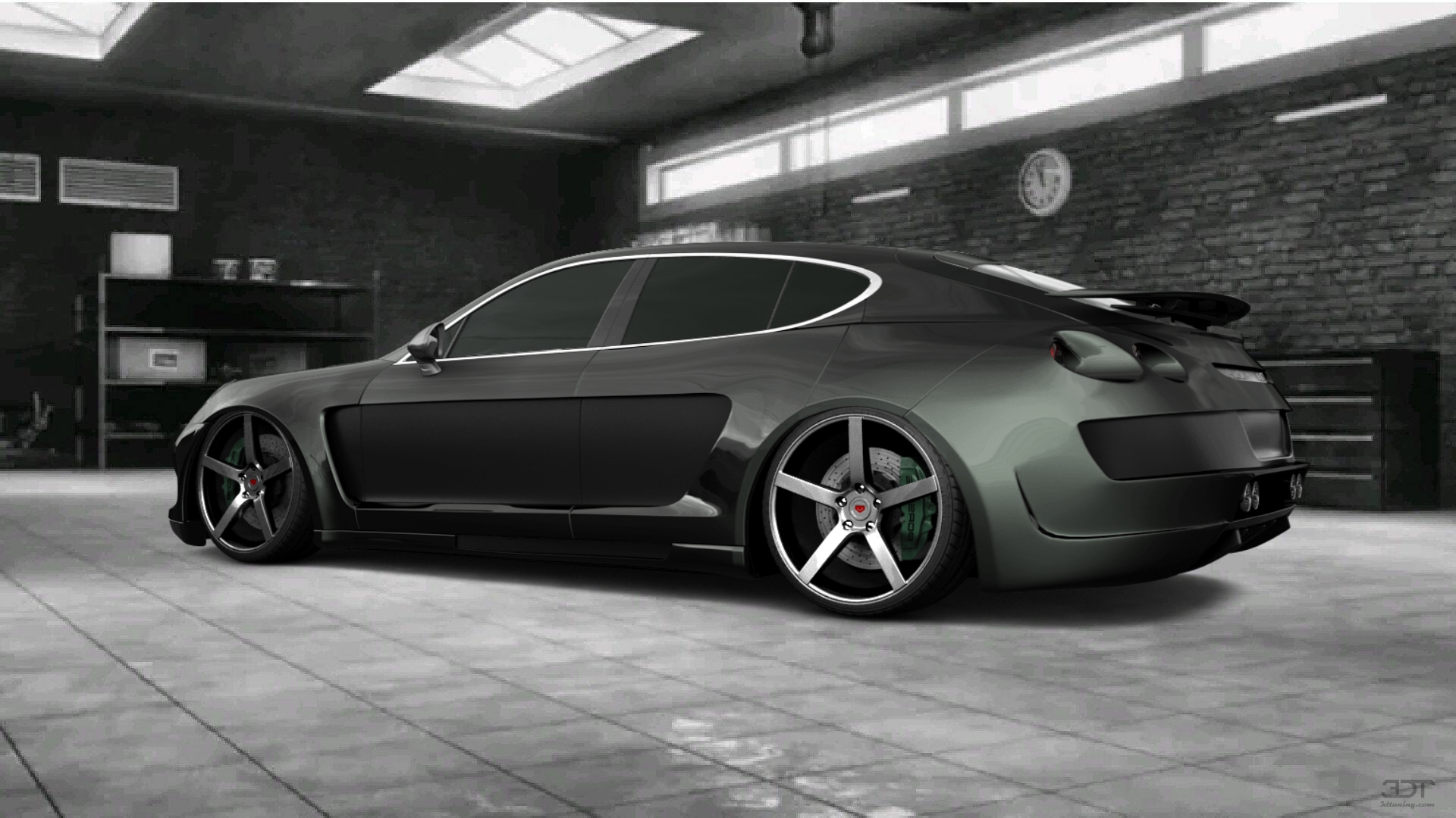 Porsche Panamera 4 door fastback saloon 2011