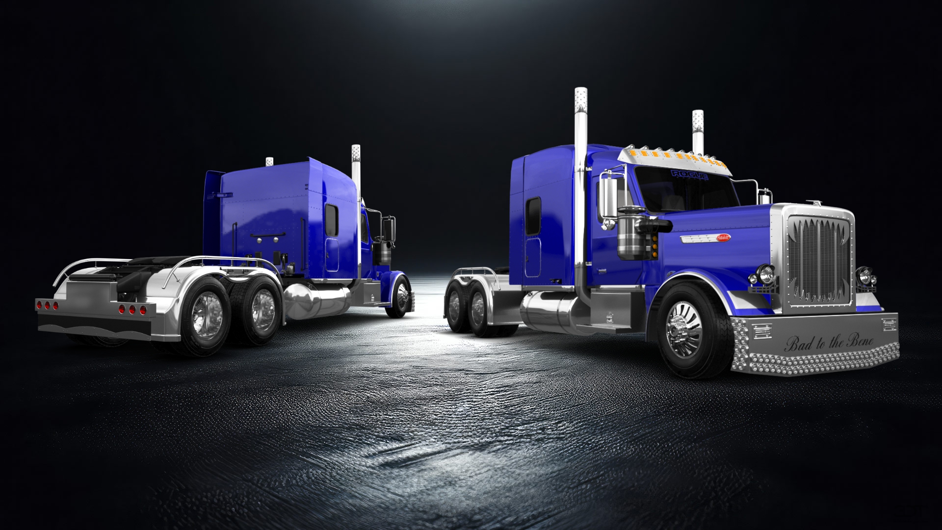 Peterbilt 589 Sleeper Cab Truck 2024 tuning