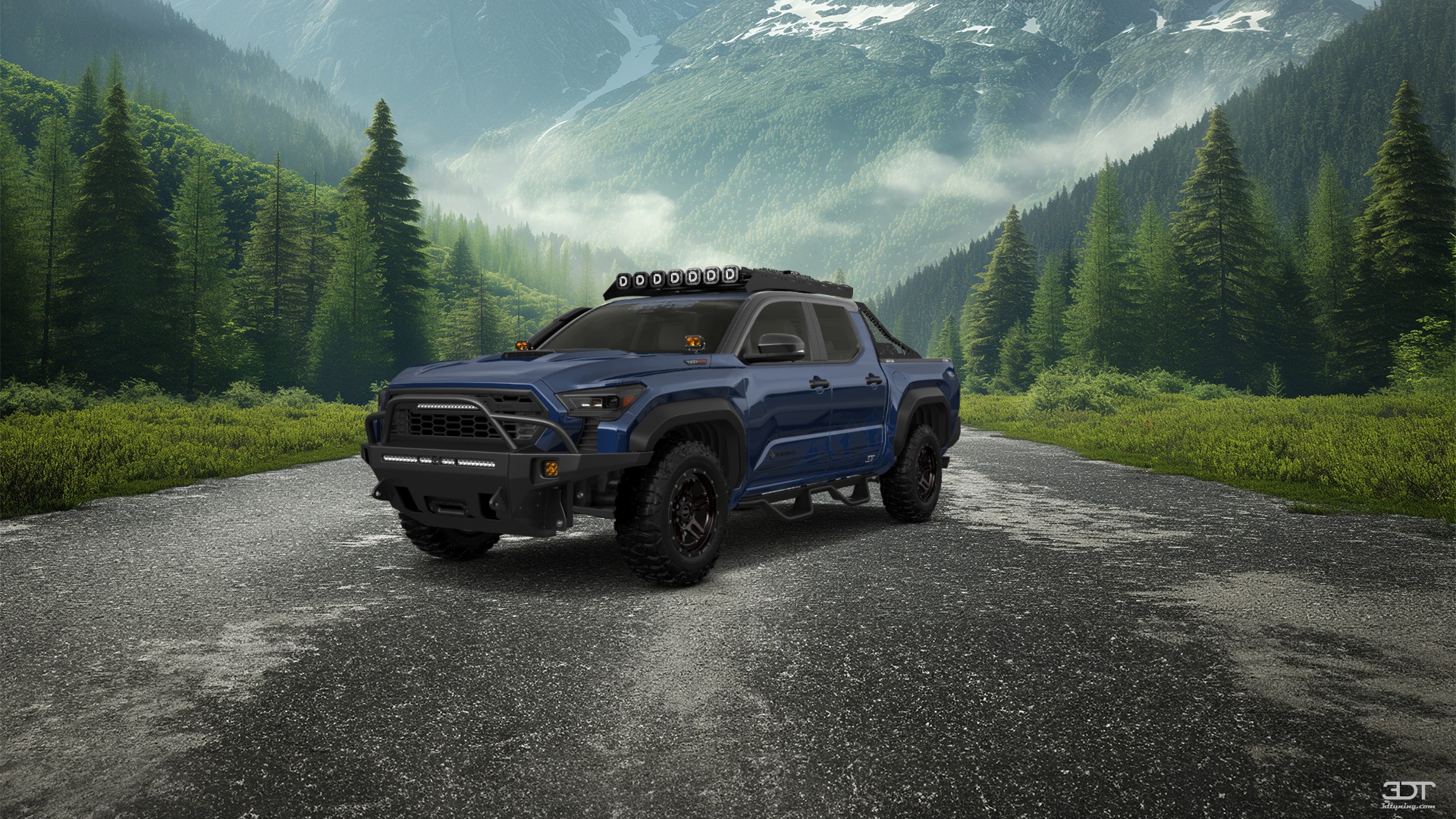 Toyota Tacoma Crew Cab 4 Door pickup truck 2024 tuning