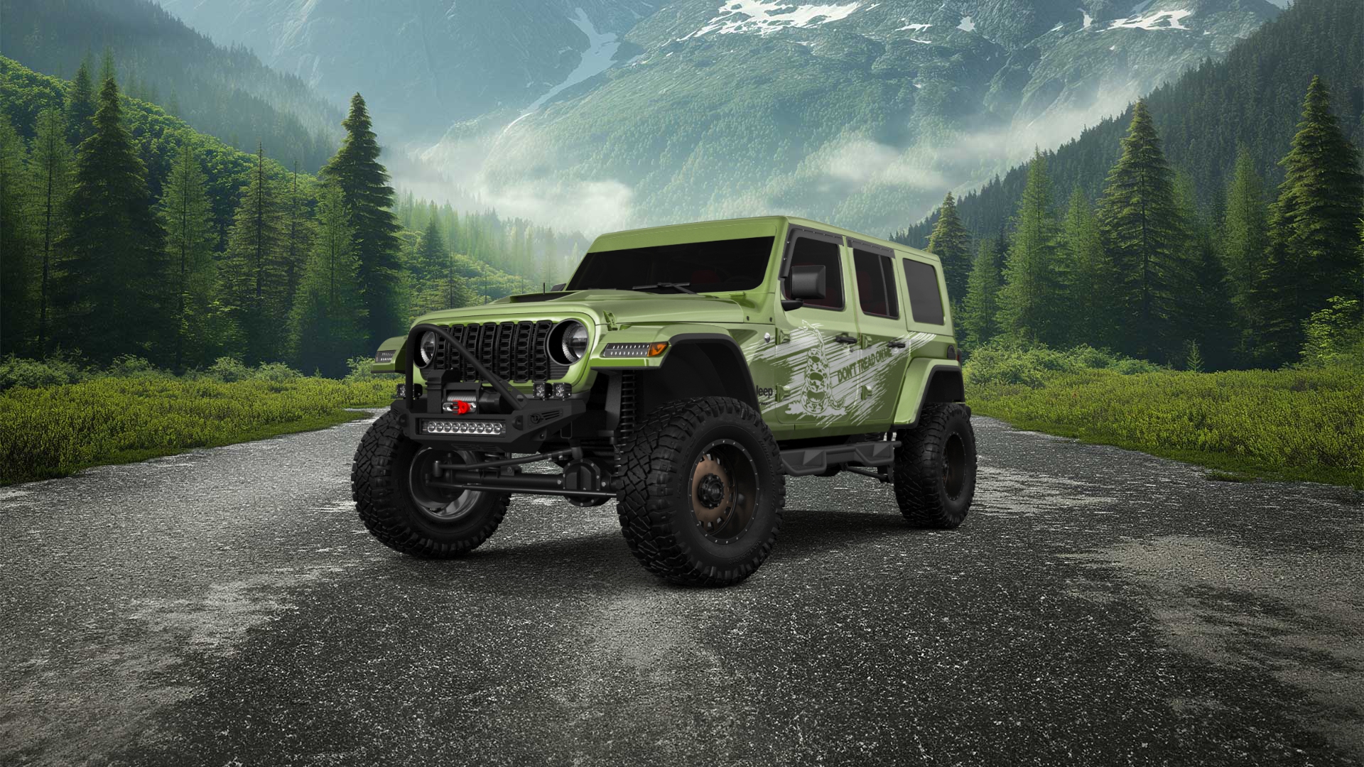 Jeep Wrangler JL 4 Door SUV 2024 tuning