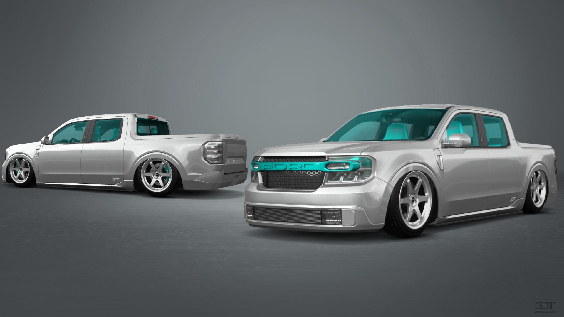 Ford Maverick 4 Door pickup truck 2022 tuning