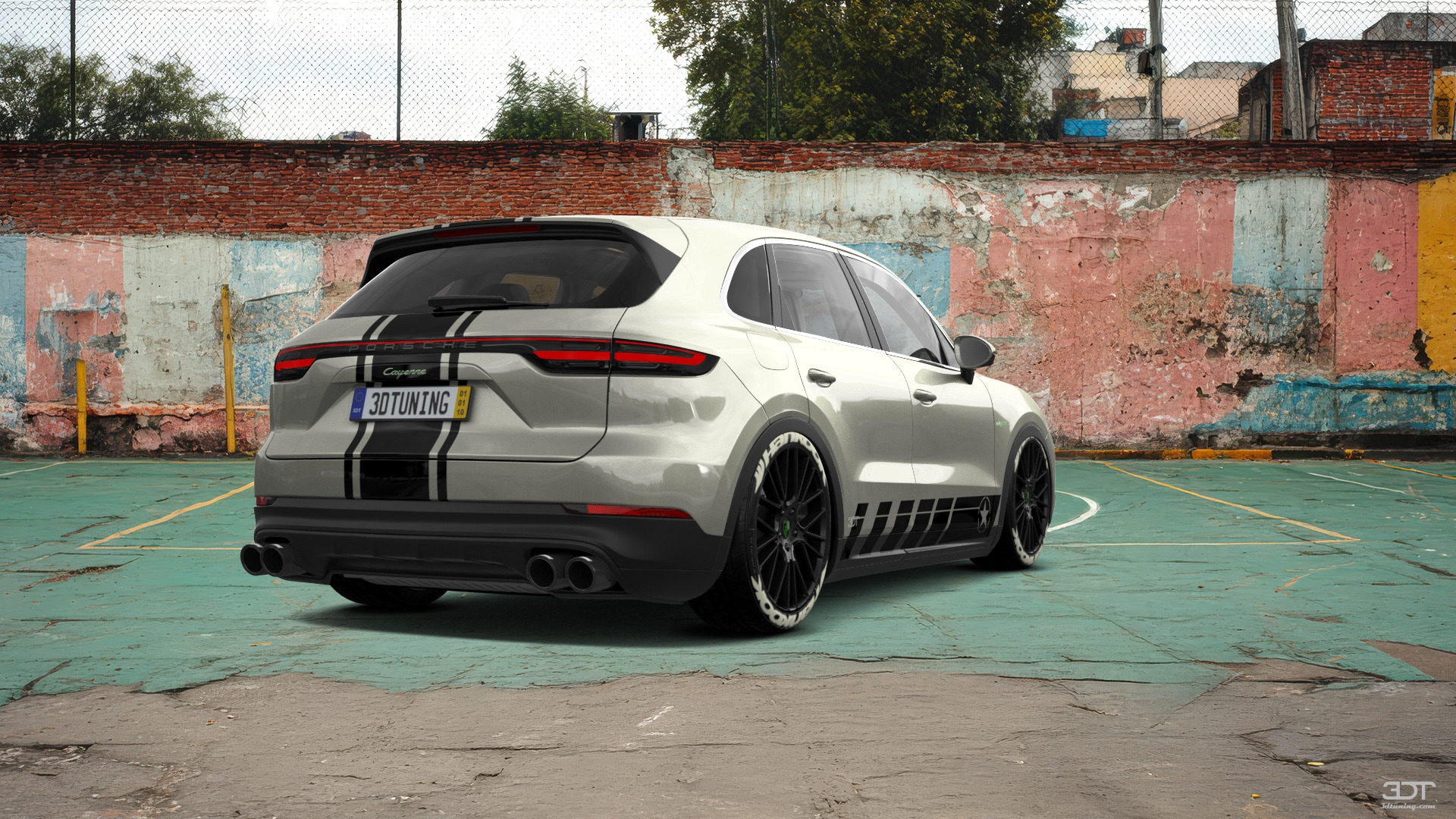 Porsche Cayenne 5 Door SUV 2018 tuning