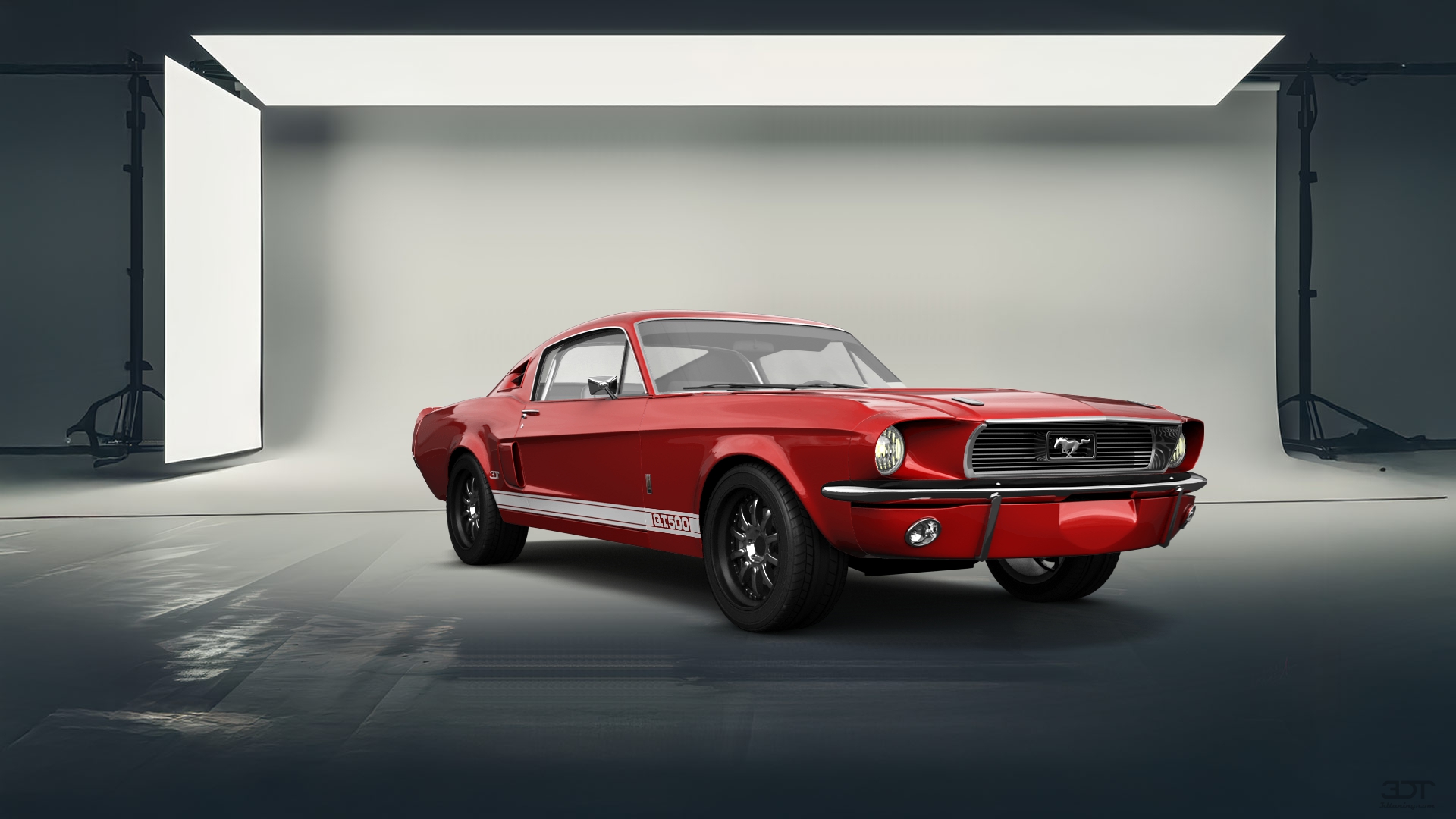 Mustang GT500 2 Door Coupe 1968 tuning