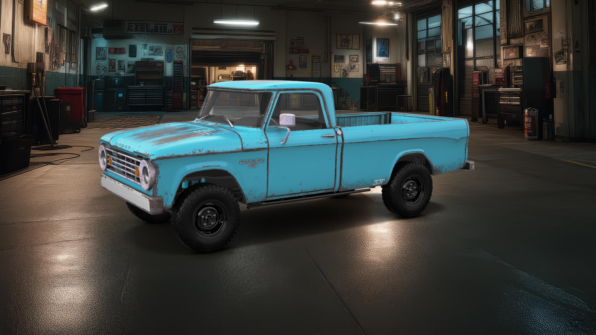 Dodge Power Wagon W200 2 Door pickup truck 1966 Images