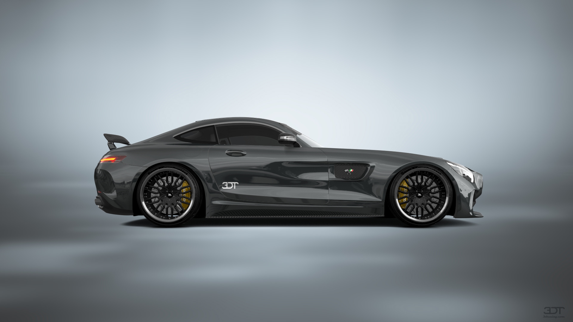 Mercedes AMG GT 2 door fastback coupe 2015