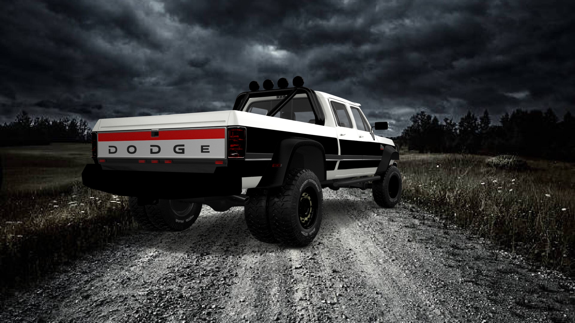 Dodge Ram 350 4 Door pickup truck 1991