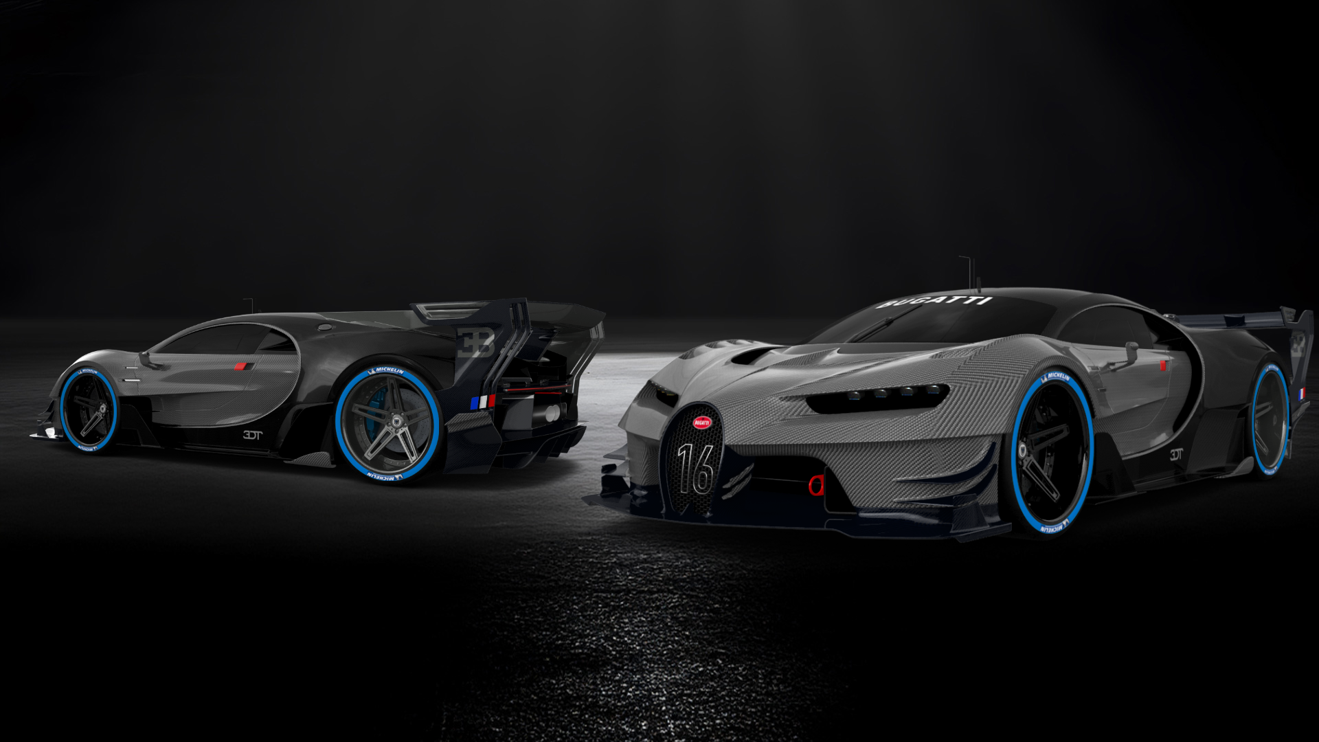 Bugatti Vision GT Supercar 2015 tuning
