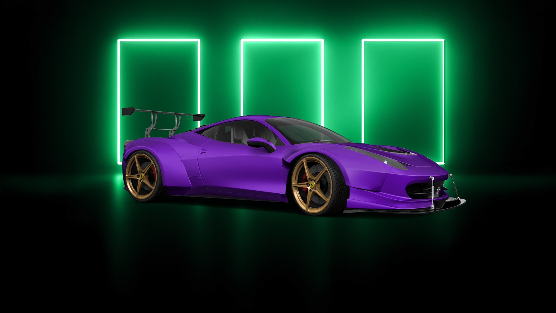 Ferrari 458 Italia 2 door spider 2010 tuning