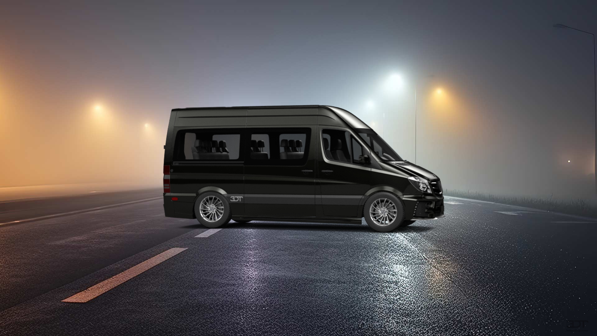 Mercedes Sprinter Passenger Van 2013 tuning