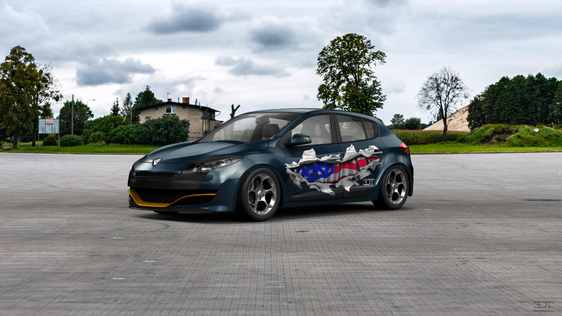 Renault Megane 5 Door Hatchback 2011 tuning