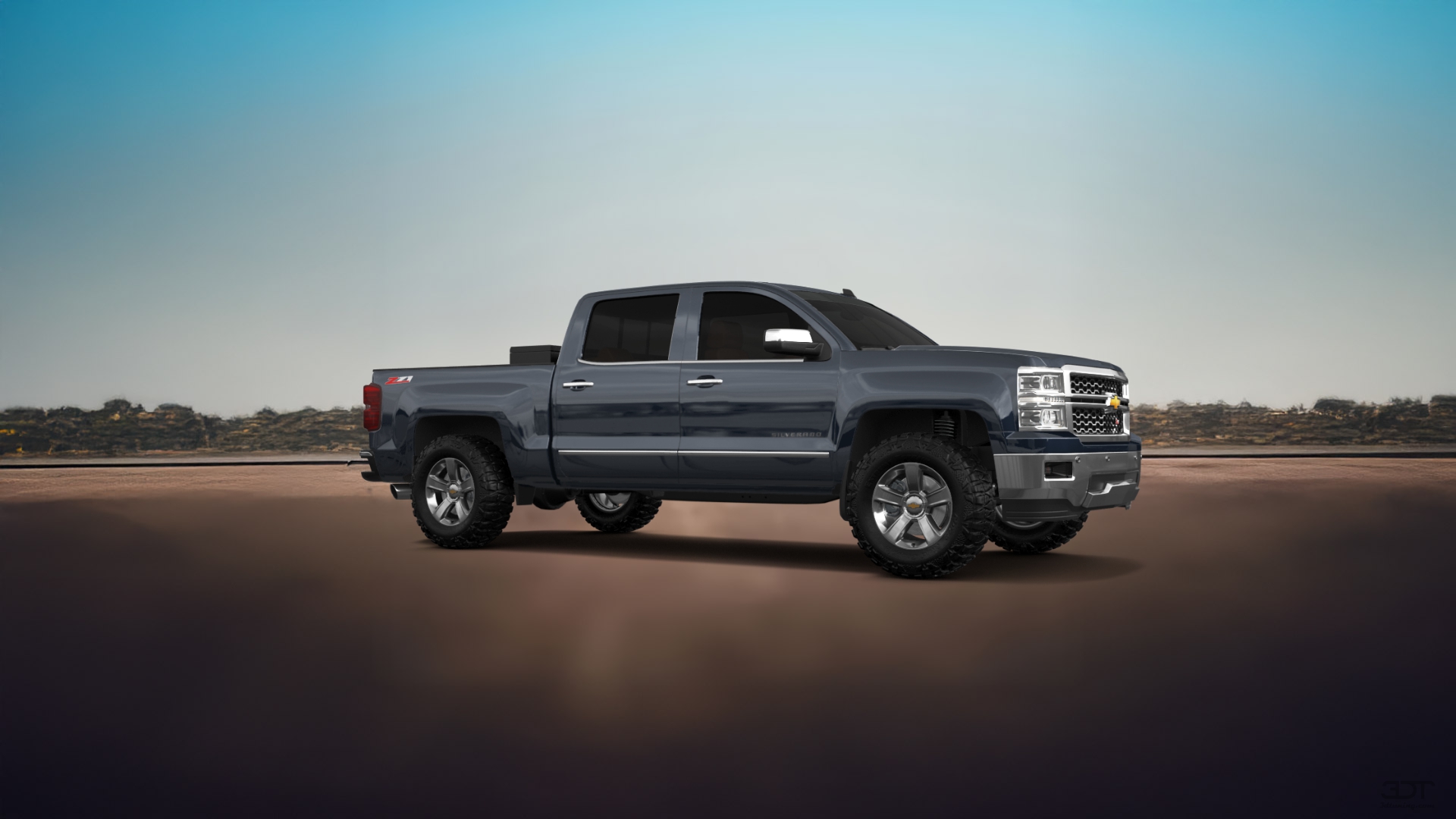 Chevrolet Silverado 1500 4 Door pickup truck 2014 tuning