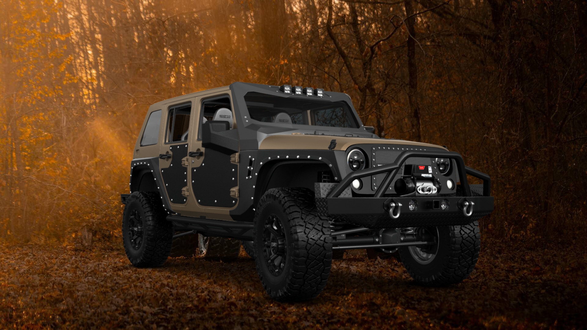 Jeep Wrangler Unlimited JK Rubicon Recon 4 Door SUV 2017 tuning