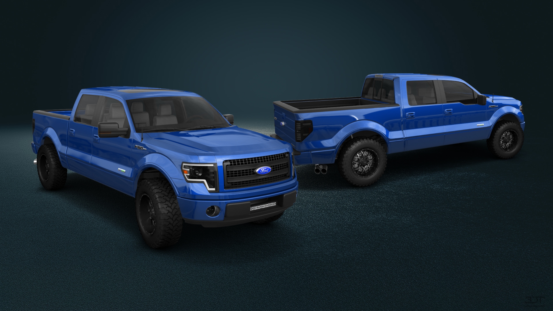 Ford F-150 Crew Cab 4 Door pickup truck 2013