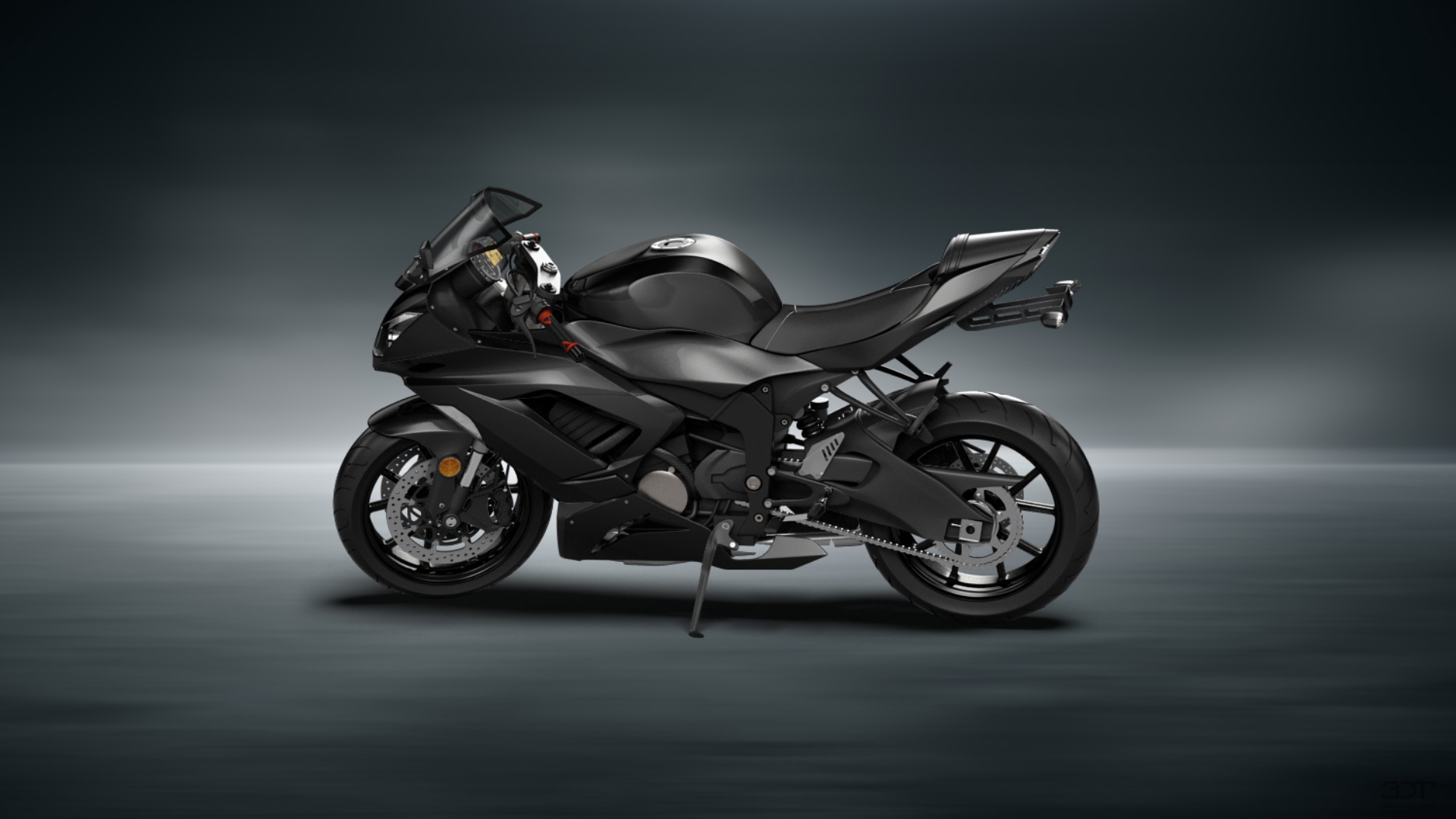 Kawasaki Ninja ZX 6R Sport Bike 2015 tuning