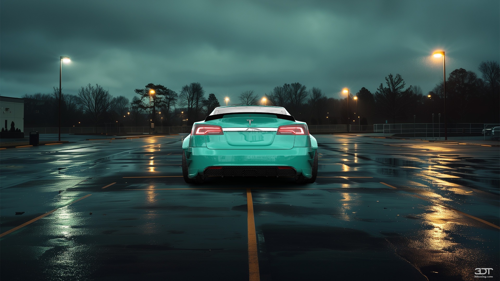 Tesla Model S 5 Door Liftback 2013 tuning