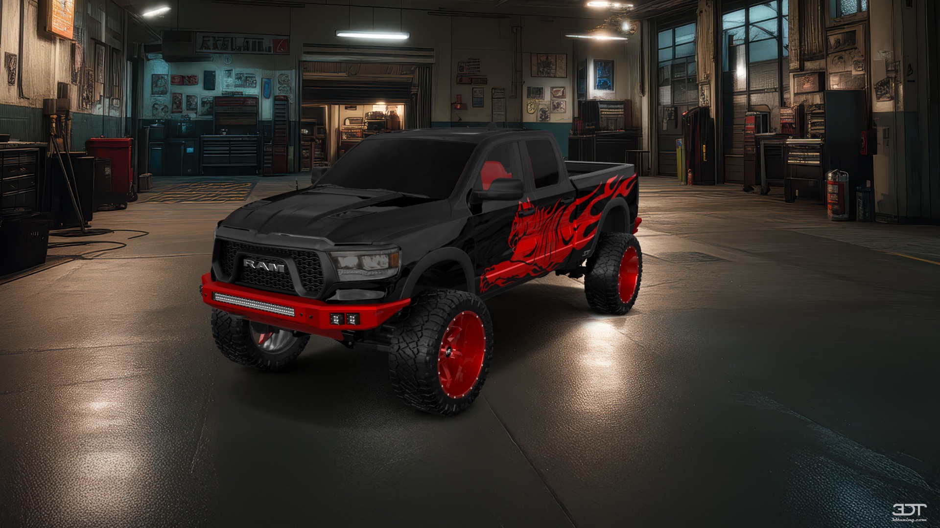 Dodge Ram 1500 Quad Cab 6.4' box 4 Door Truck 2019 tuning