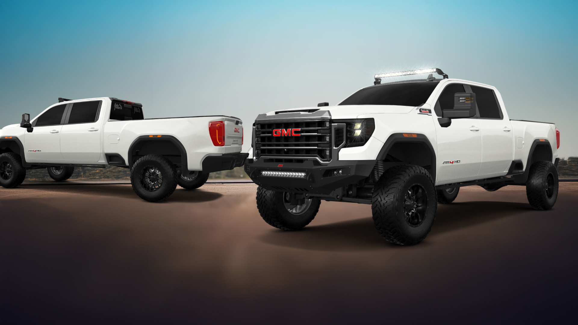 GMC Sierra 2500 HD 4 Door pickup truck 2020 tuning
