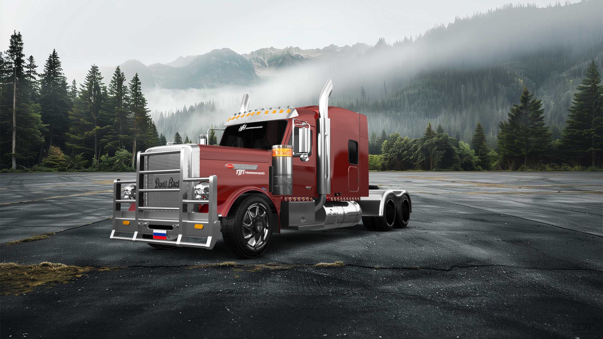 Peterbilt 589 Sleeper Cab Truck 2024 tuning