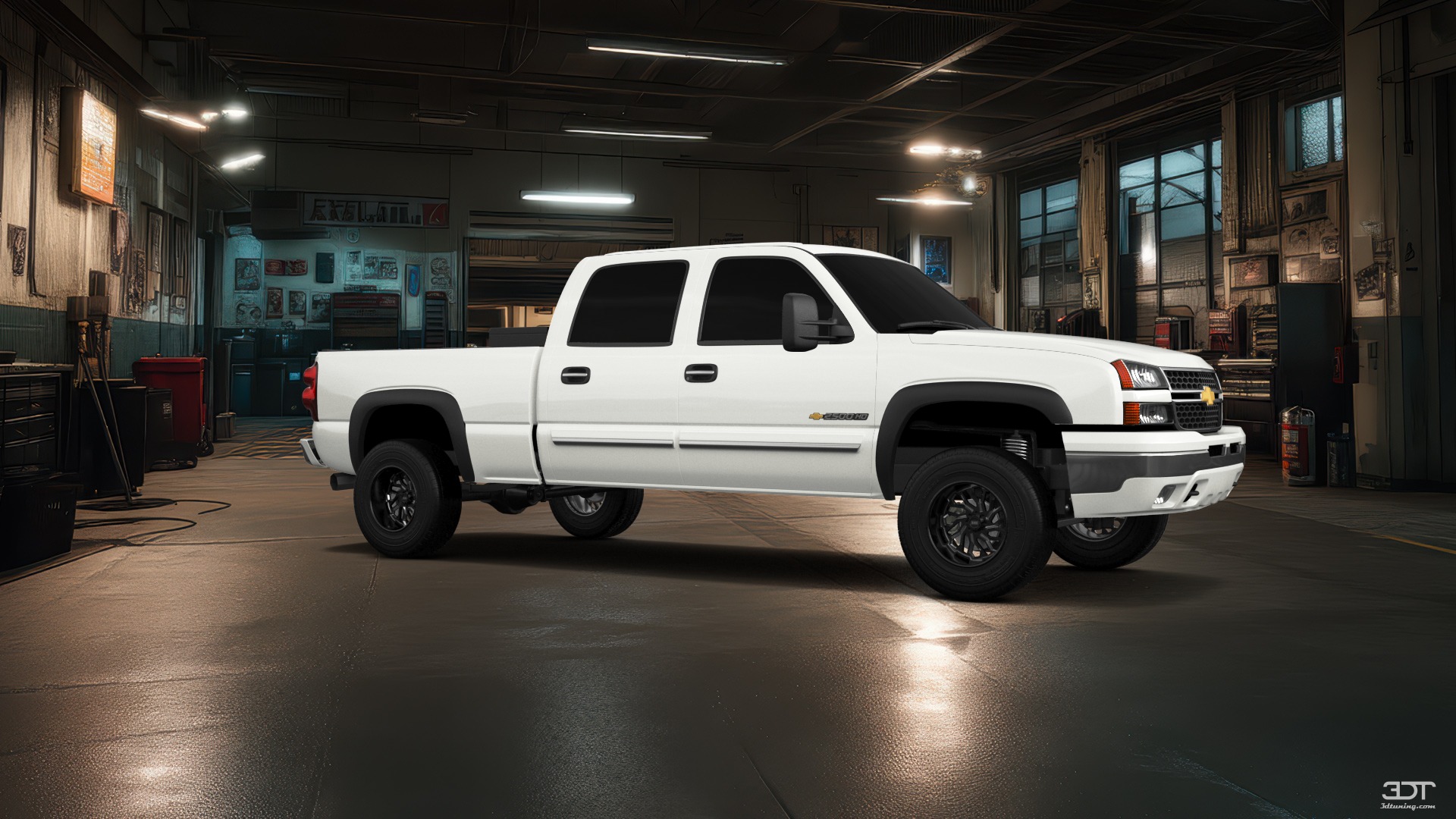 Chevrolet Silverado 2500 HD Long Box 4 Door pickup truck 2002 tuning
