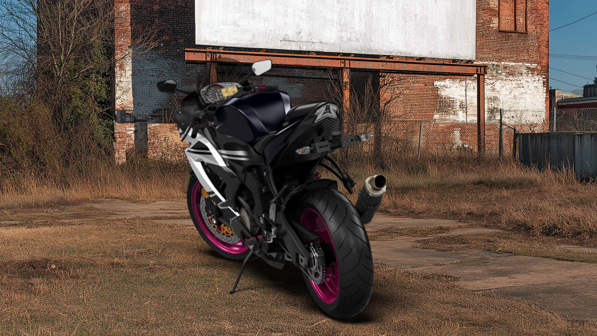 Kawasaki Ninja ZX 6R Sport Bike 2015 Images