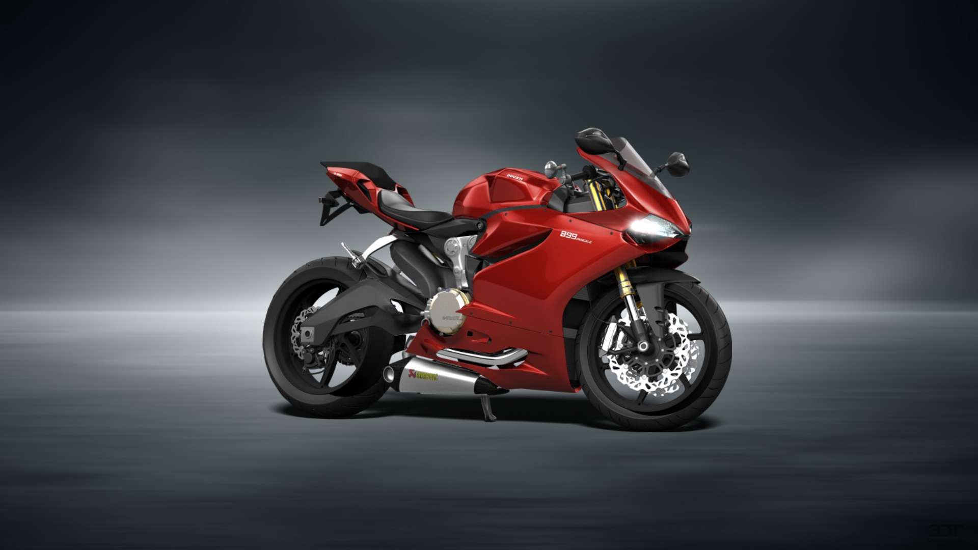 Ducati 899 Panigale Sport Bike 2015 tuning