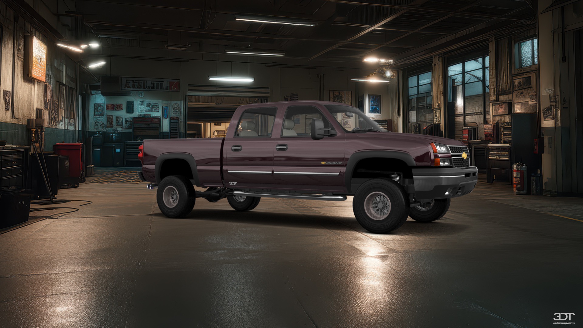 Chevrolet Silverado 2500 HD Long Box 4 Door pickup truck 2002 tuning