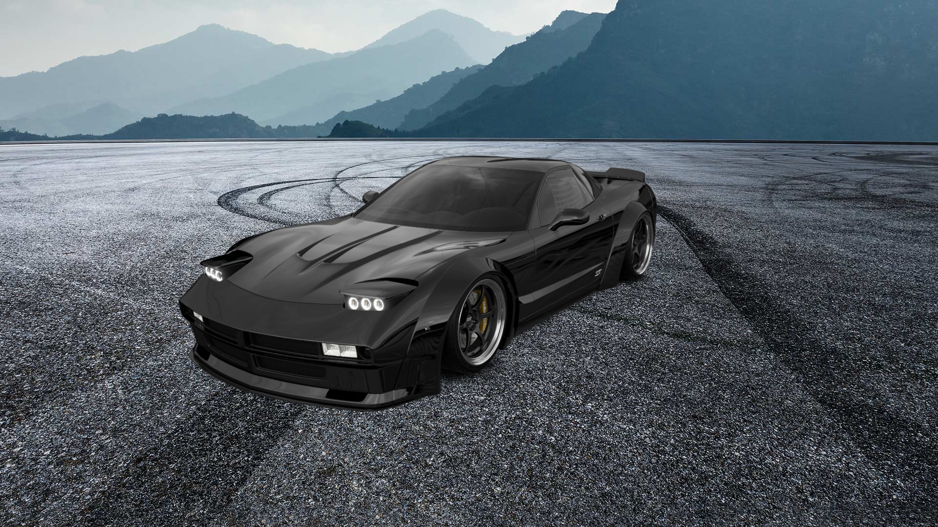 Chevrolet Corvette C5 Fastback 2 Door Coupe 1997 tuning