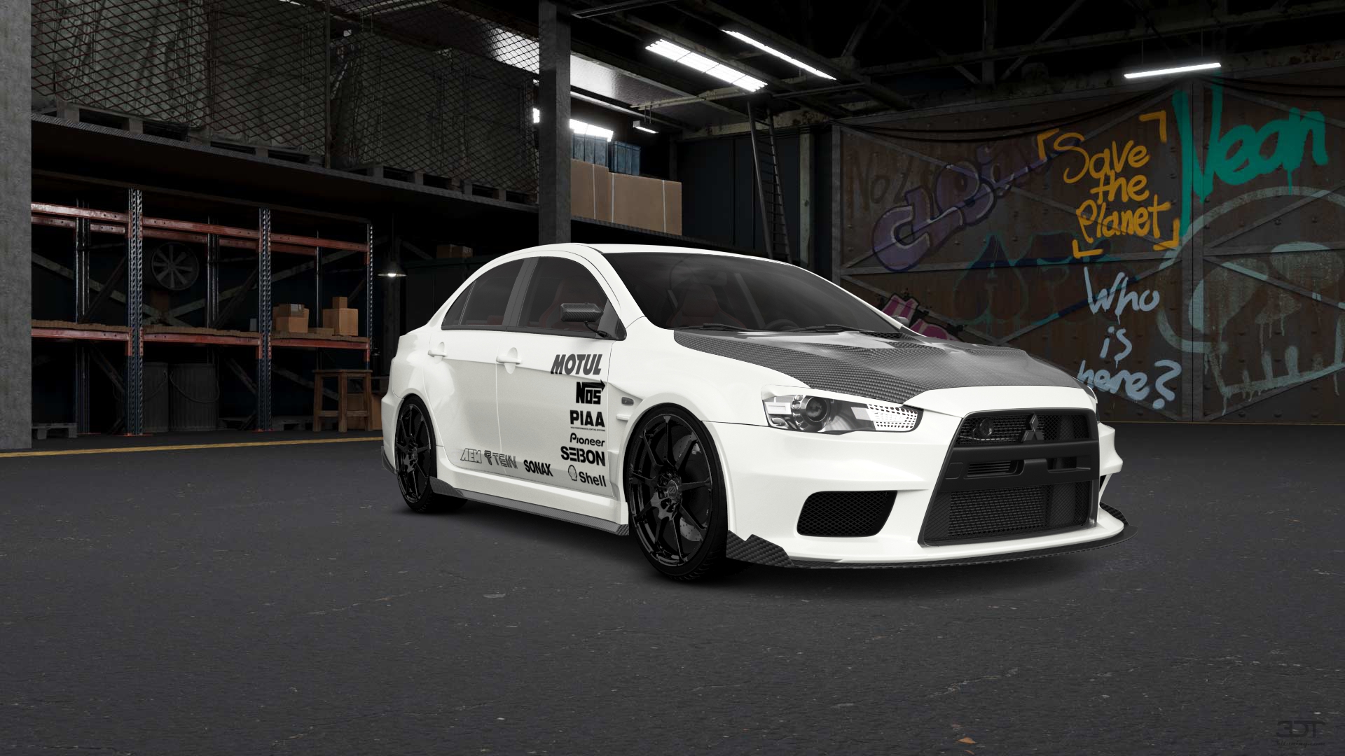 Mitsubishi Lancer Evolution X Sedan 2008