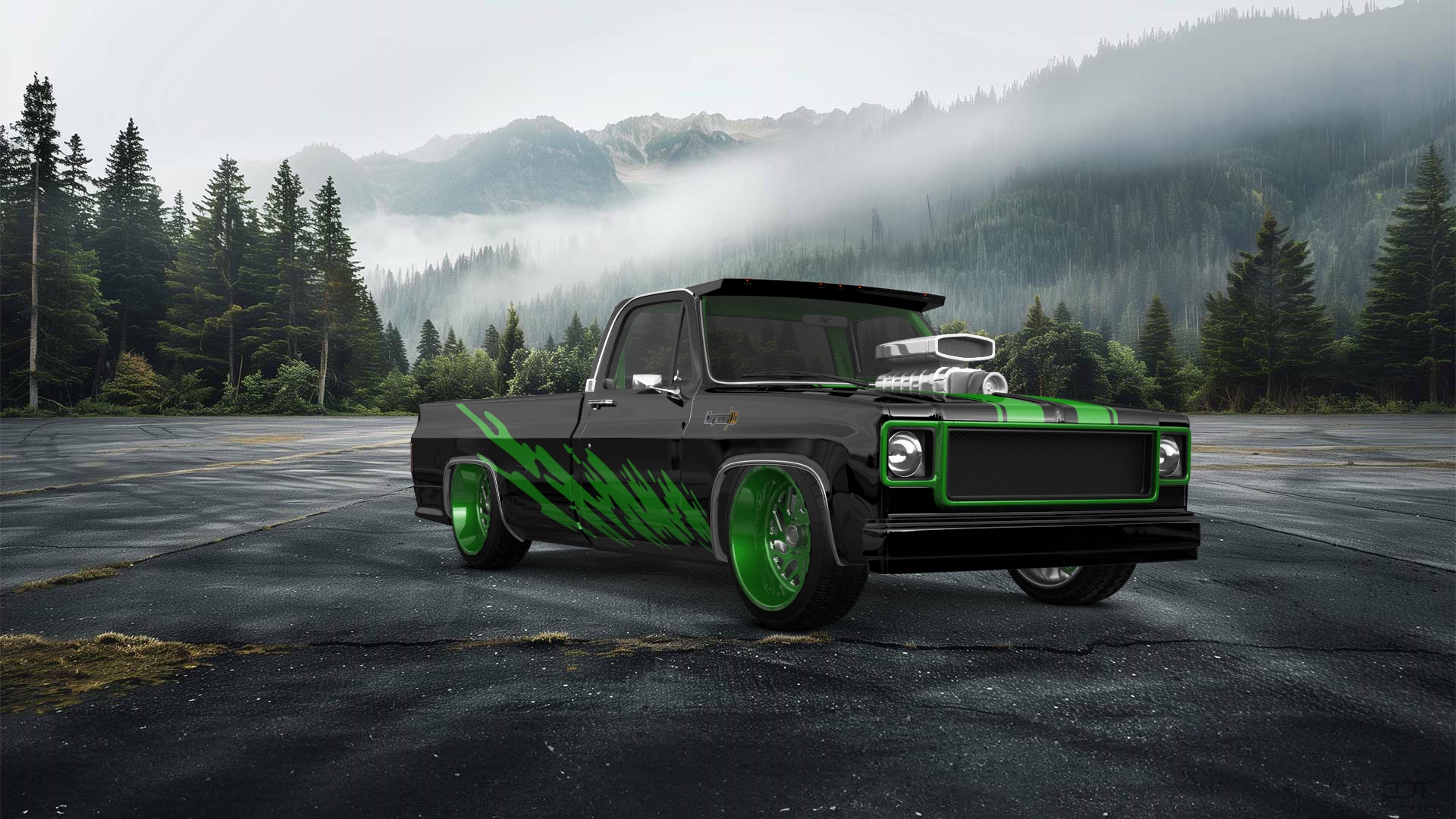 Chevrolet Silverado C-10 2 Door pickup truck 1973