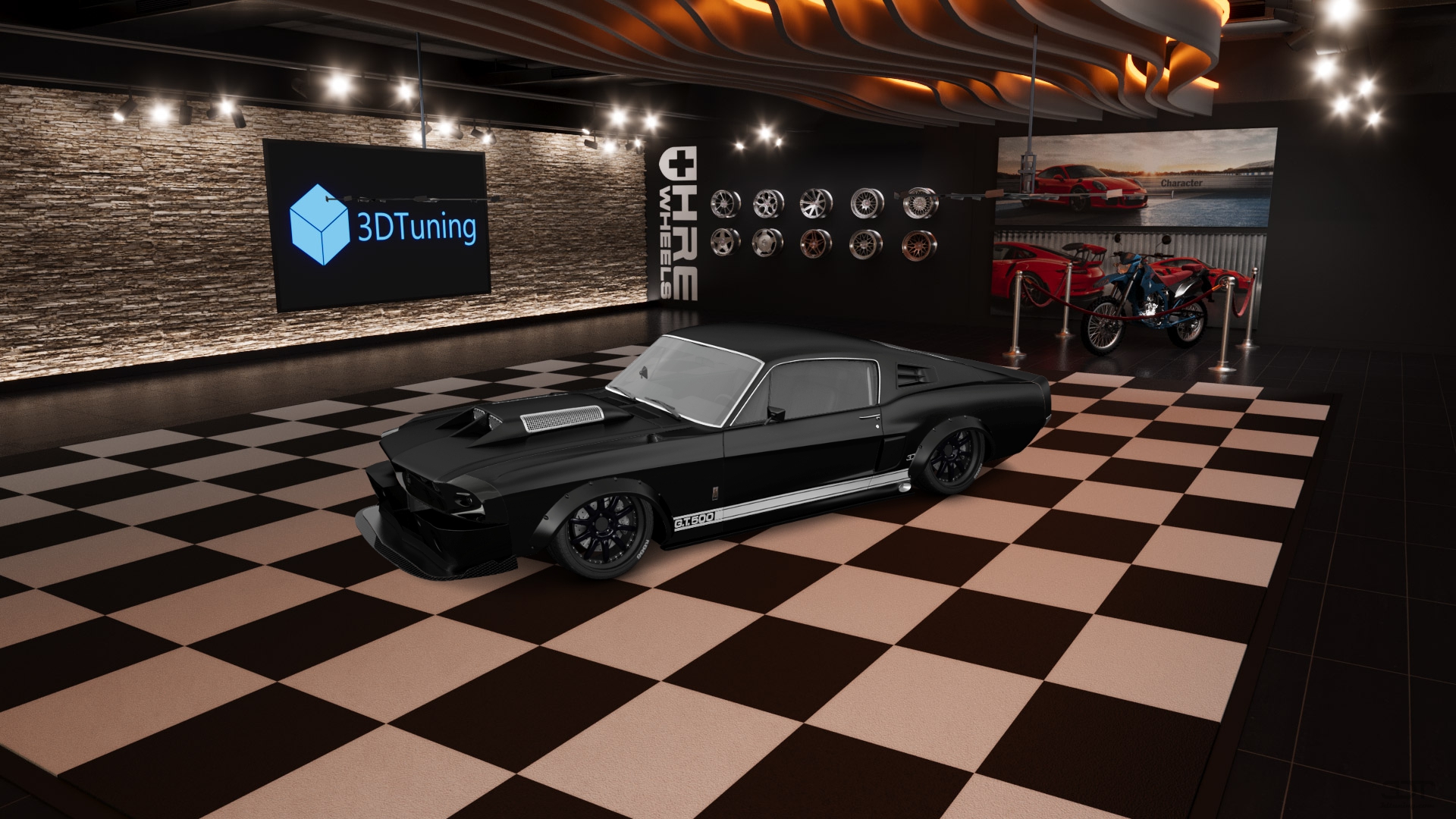 Mustang GT500 2 Door Coupe 1968
