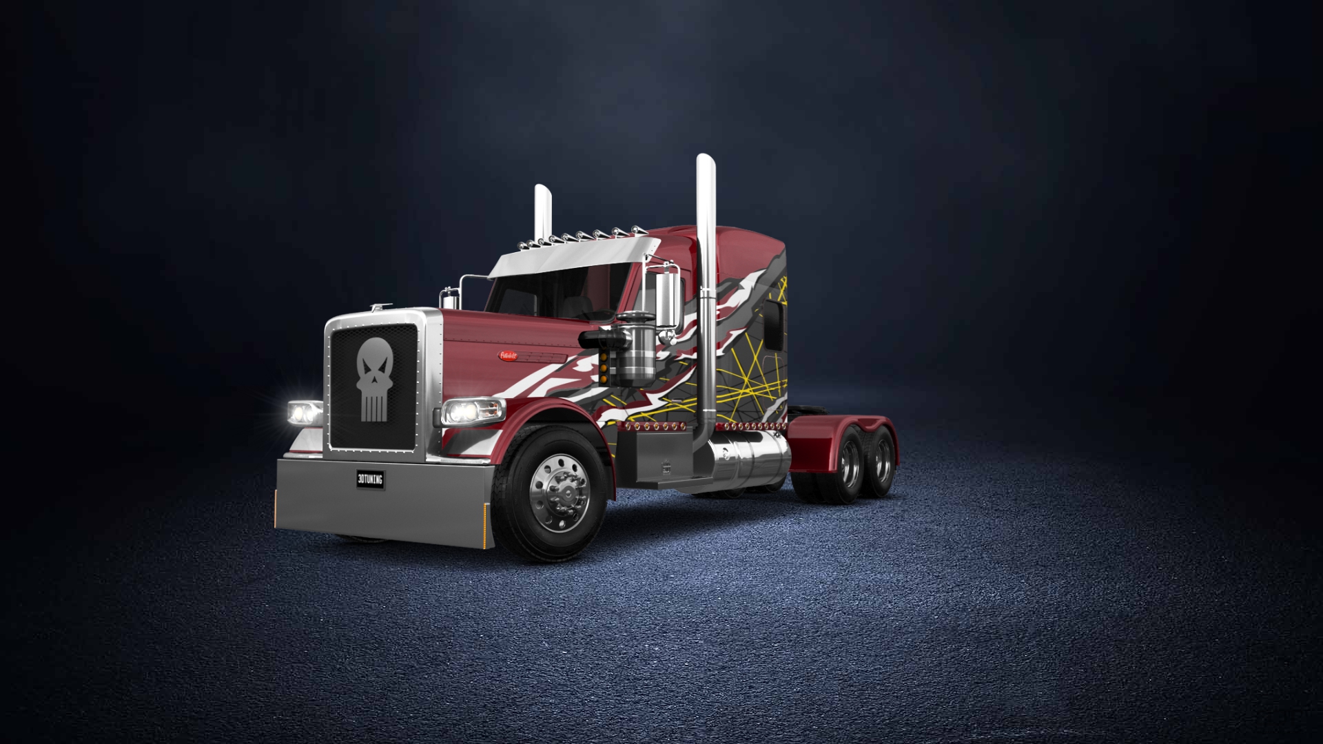 Peterbilt 589 Sleeper Cab Truck 2024 tuning