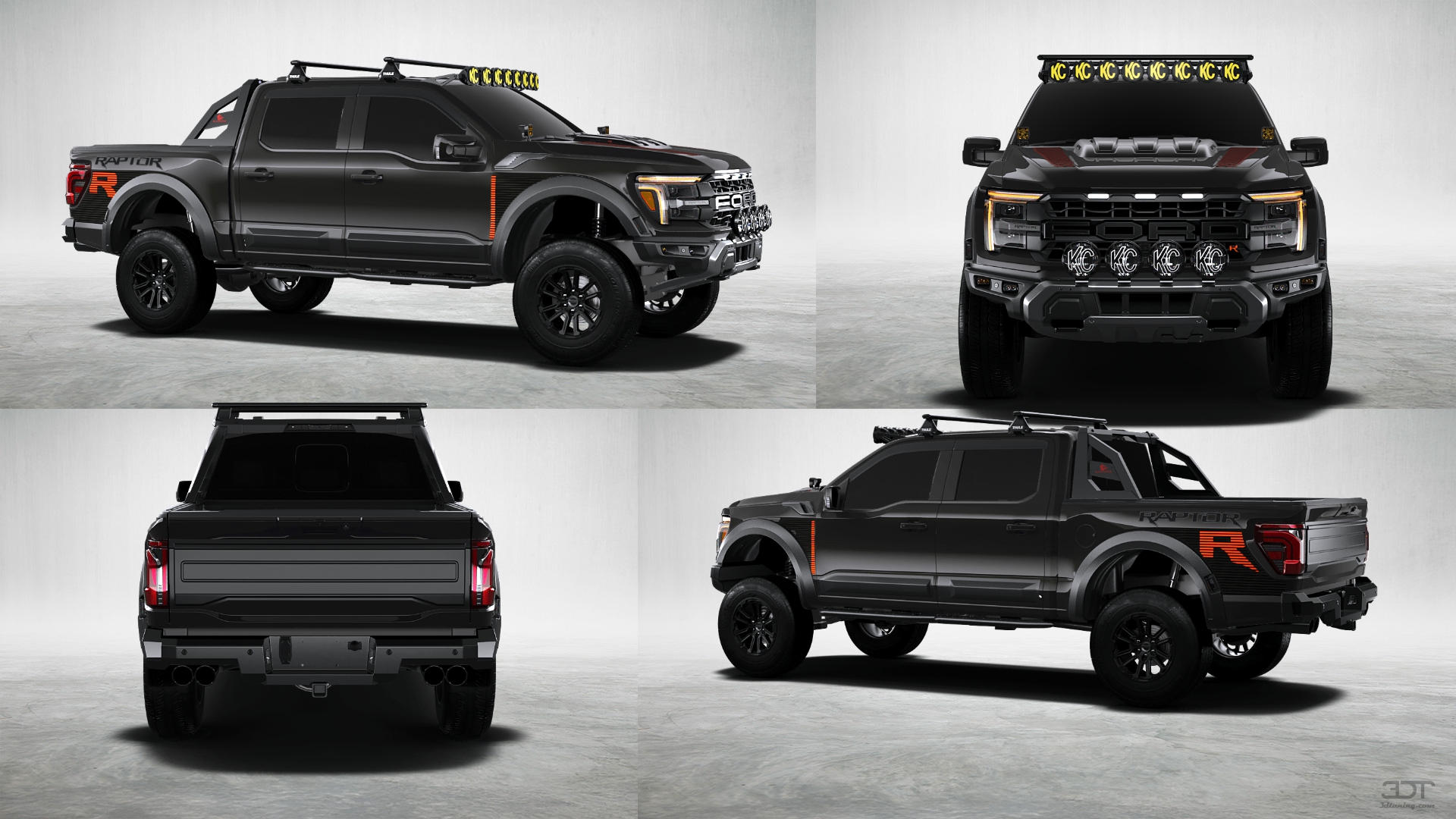 Ford F-150 Raptor 4 Door pickup truck 2024 tuning