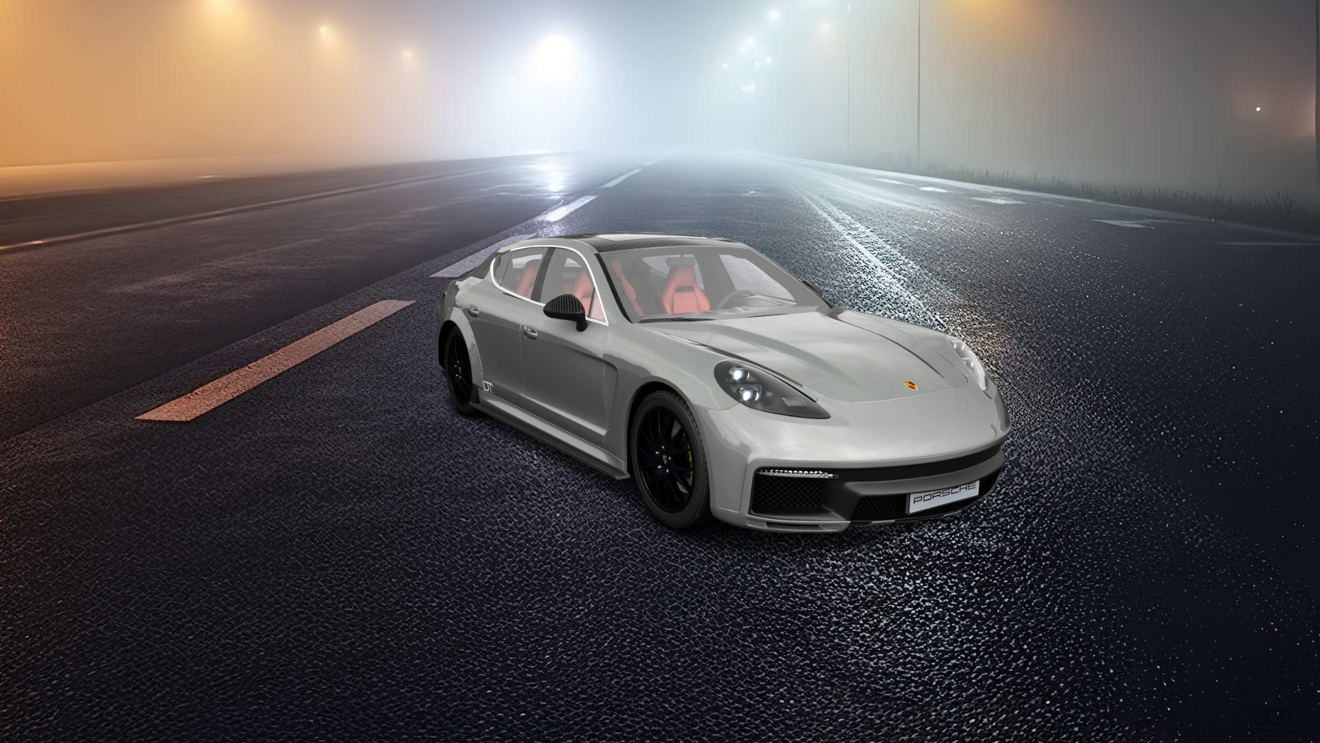 Porsche Panamera 4 door fastback saloon 2011 tuning