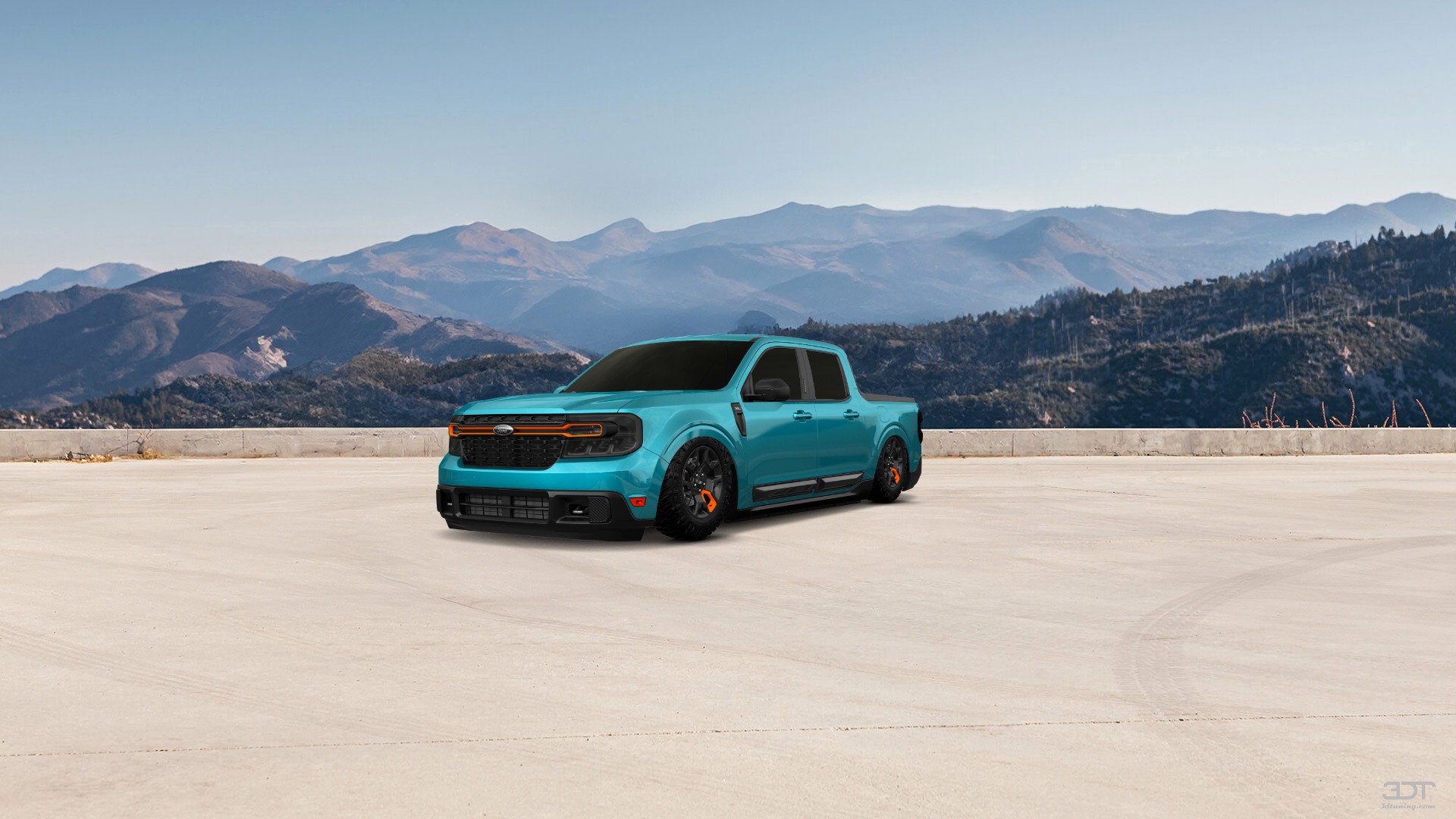 Ford Maverick 4 Door pickup truck 2022 tuning