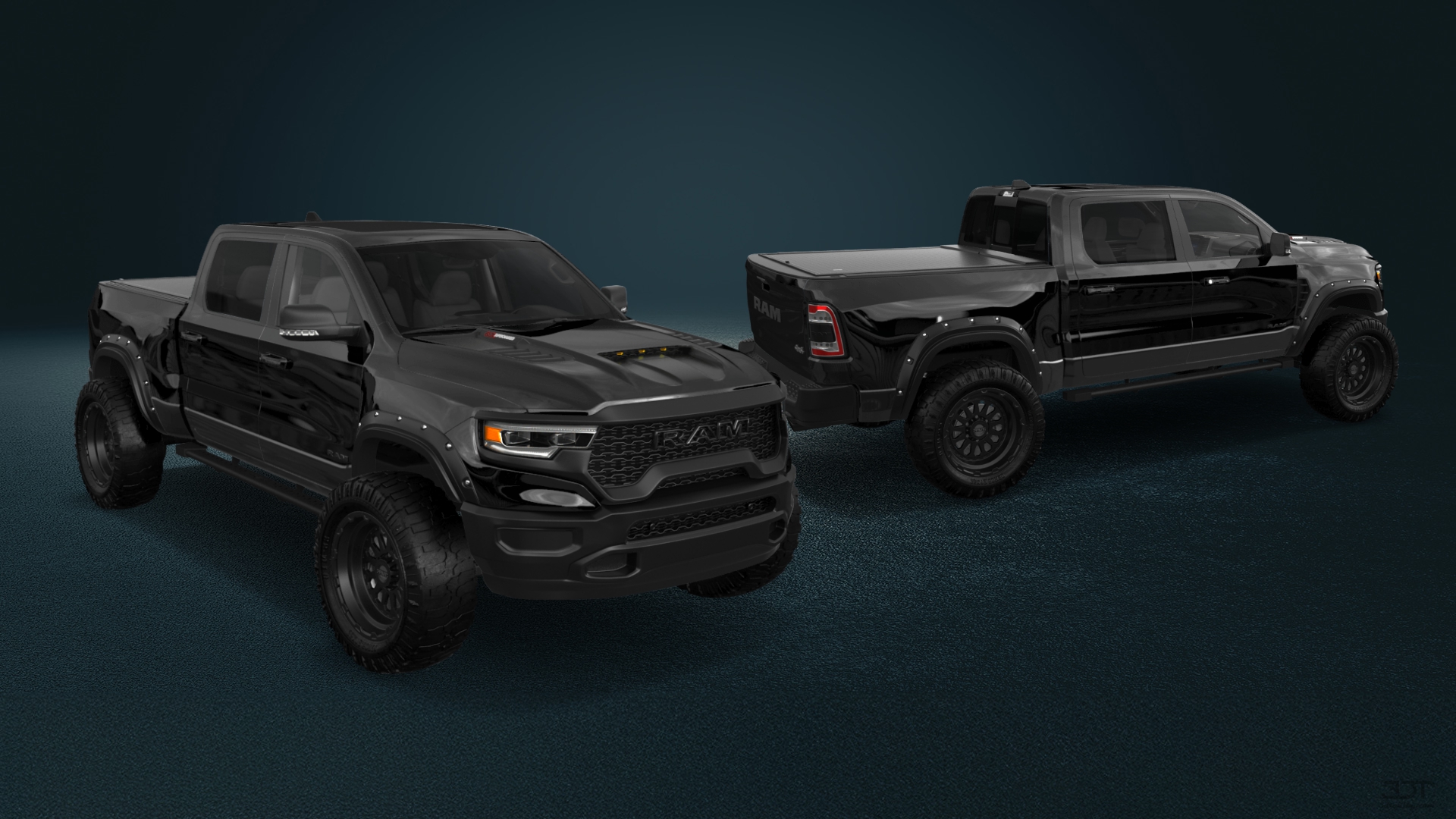 Dodge Ram 1500 TRX 4 Door pickup truck 2021