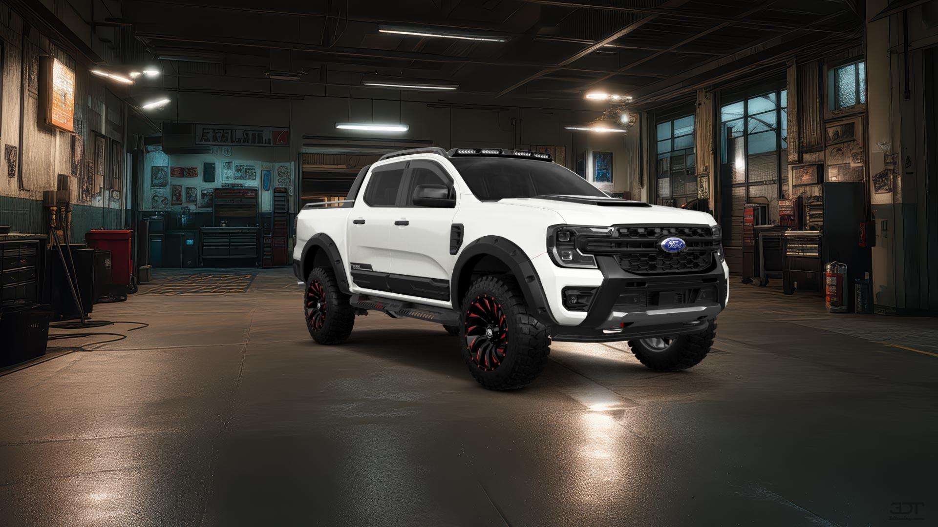 Ford Ranger 4 Door pickup truck 2022 tuning