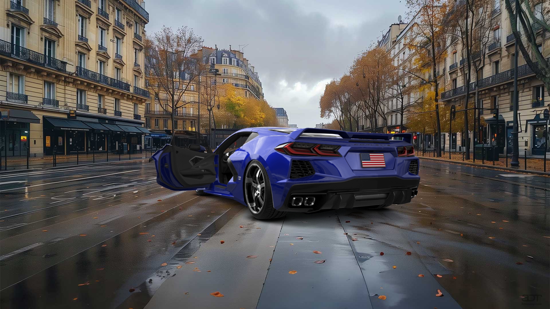 Chevrolet Corvette 2 door targa top 2020 Images