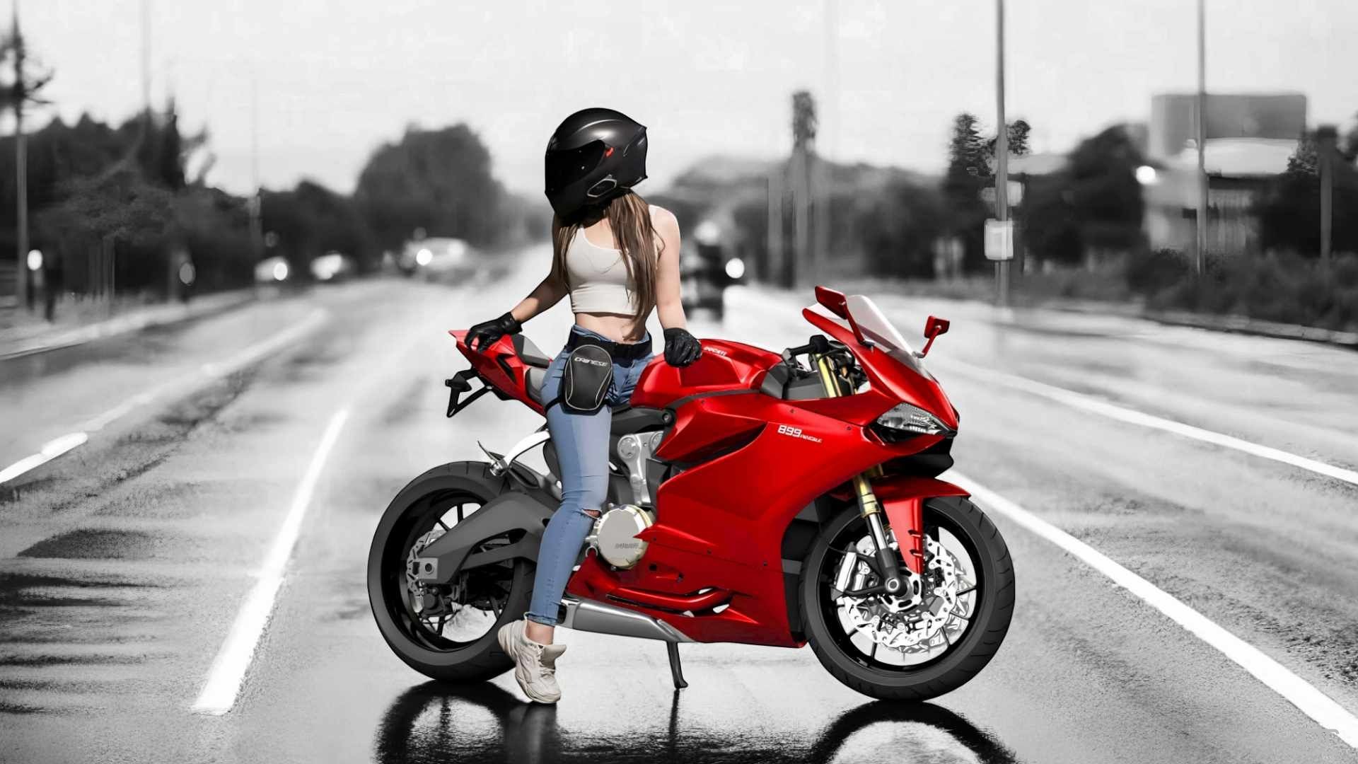 Ducati 899 Panigale Sport Bike 2015 Images