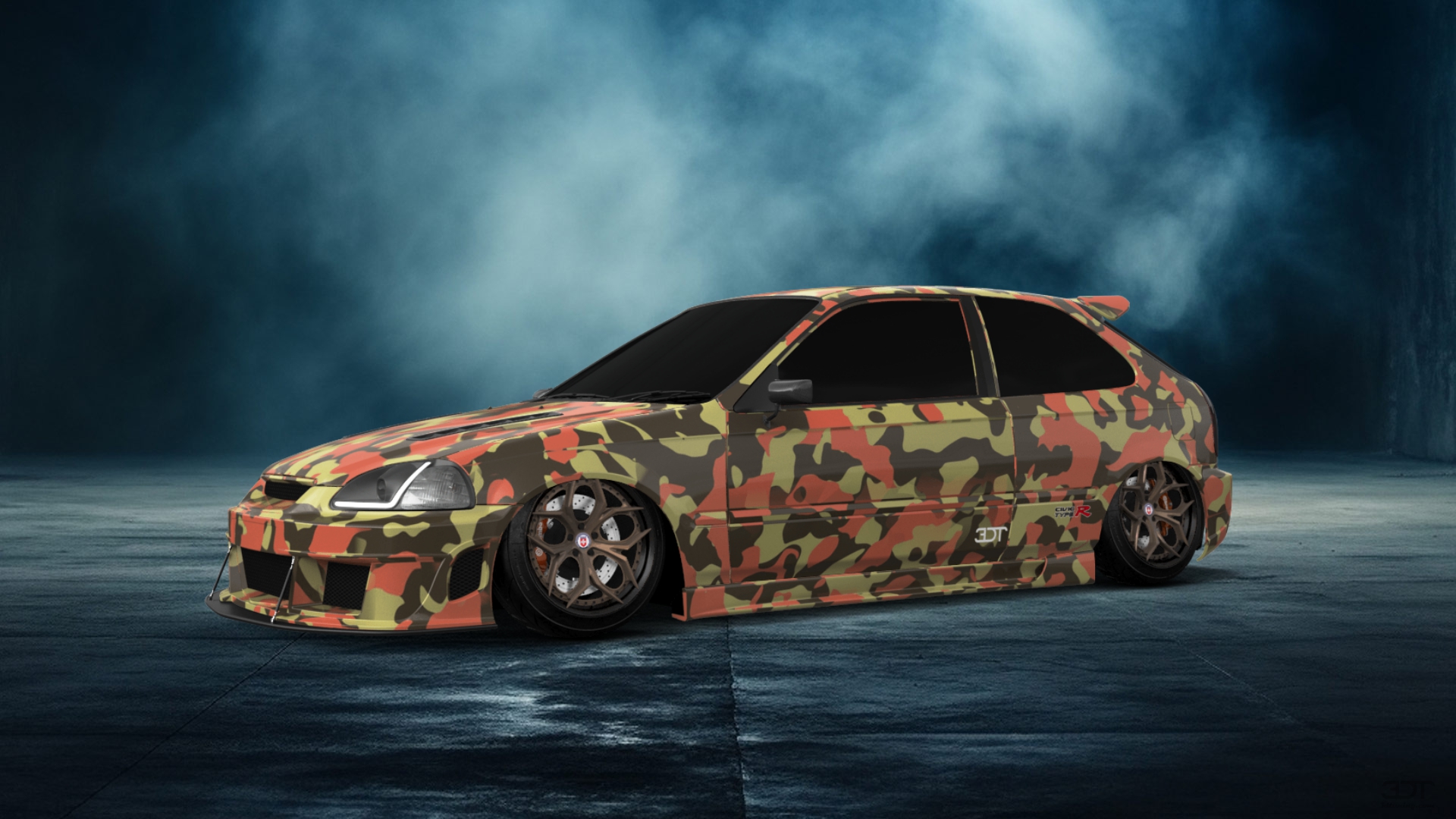 Honda Civic 3 Door Hatchback 1997 Images